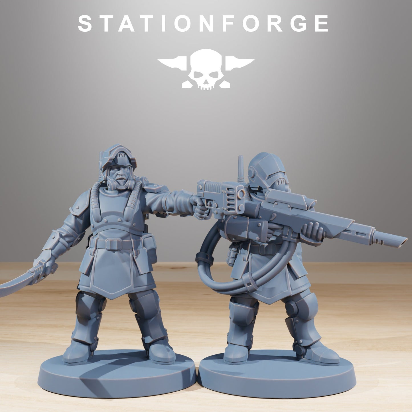 RoyalGuard Commandos | Set of 11 Minis | StationForge | 12K Prints