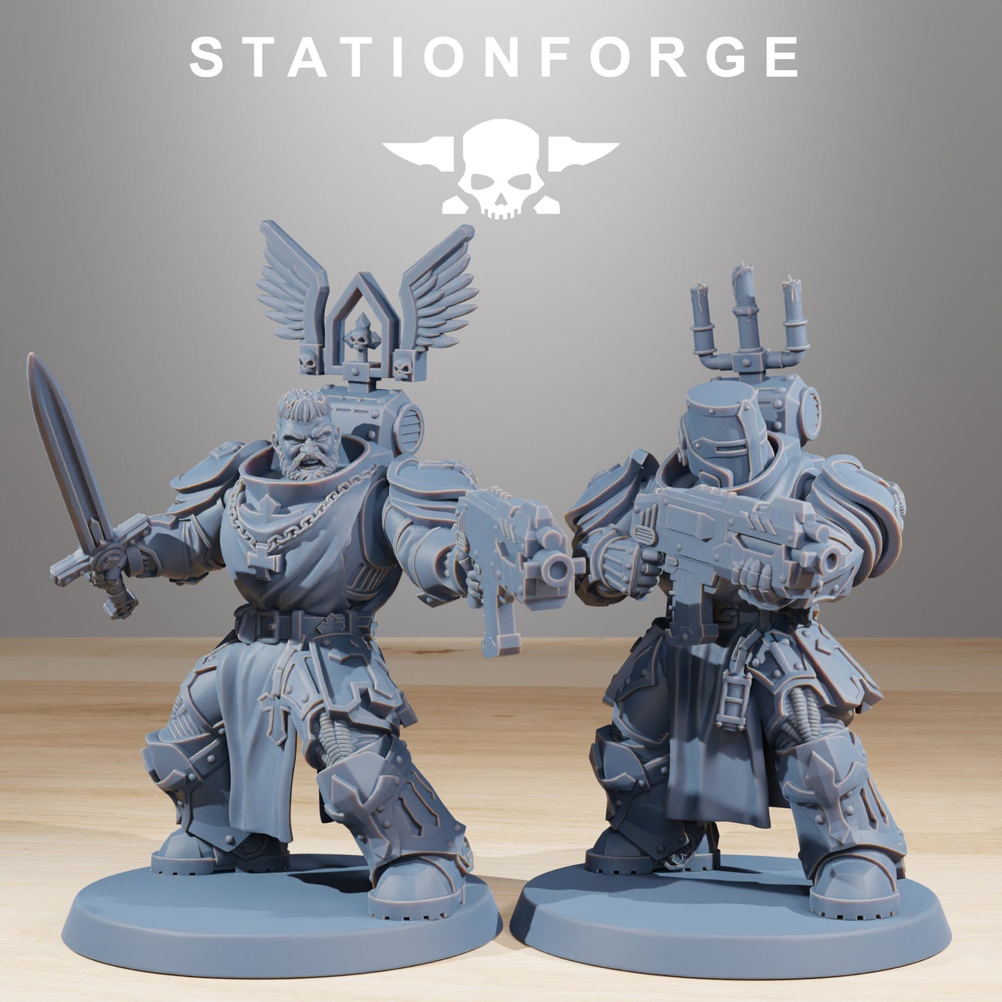 Socratis Zealots | Set of 10 Minis | StationForge | 12K Prints