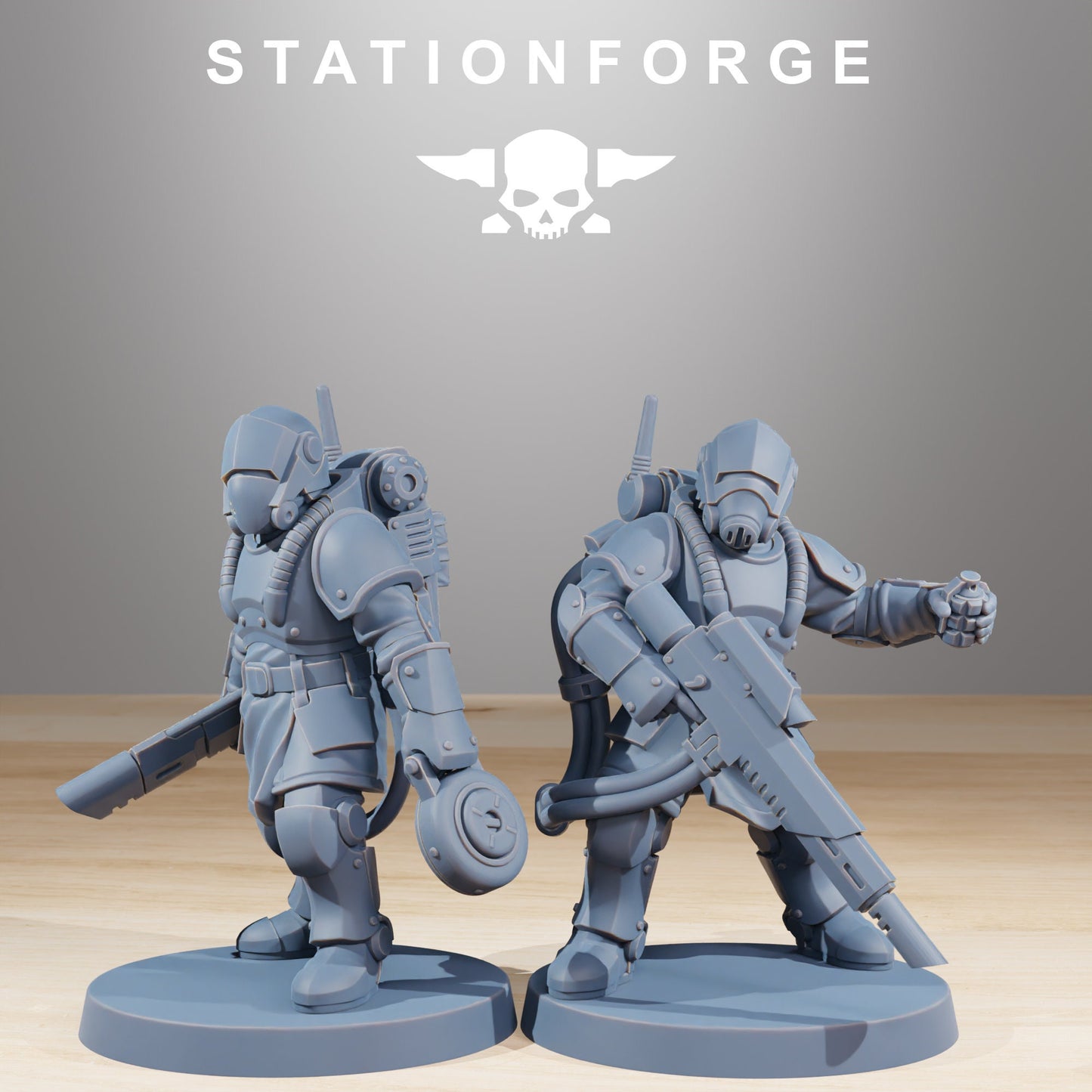 RoyalGuard Commandos | Set of 11 Minis | StationForge | 12K Prints