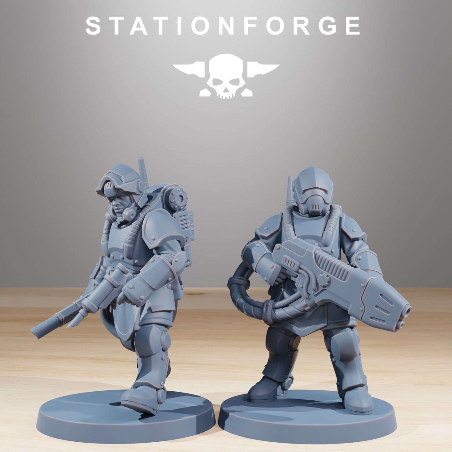 RoyalGuard Commandos | Set of 11 Minis | StationForge | 12K Prints