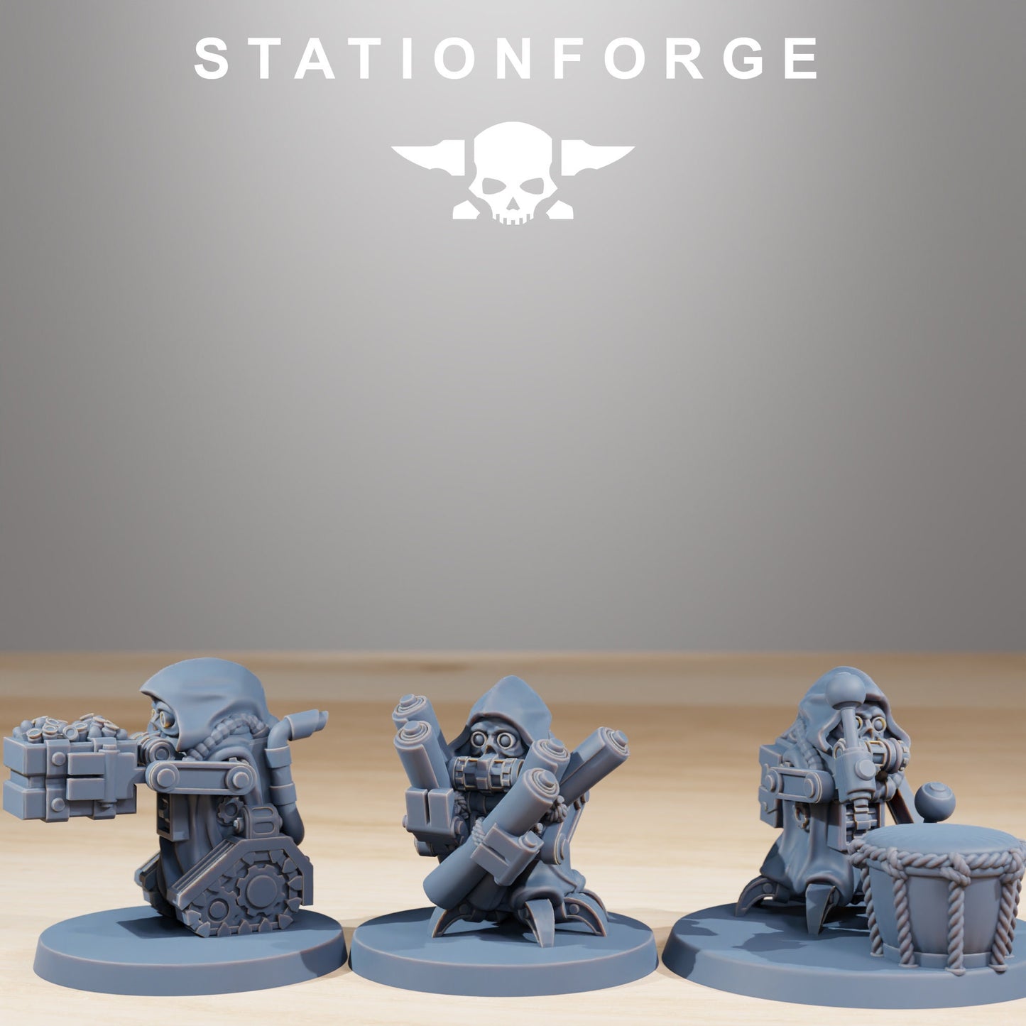 Scavenger Bobby Gang | Set of 20 Minis | StationForge | 12K Prints