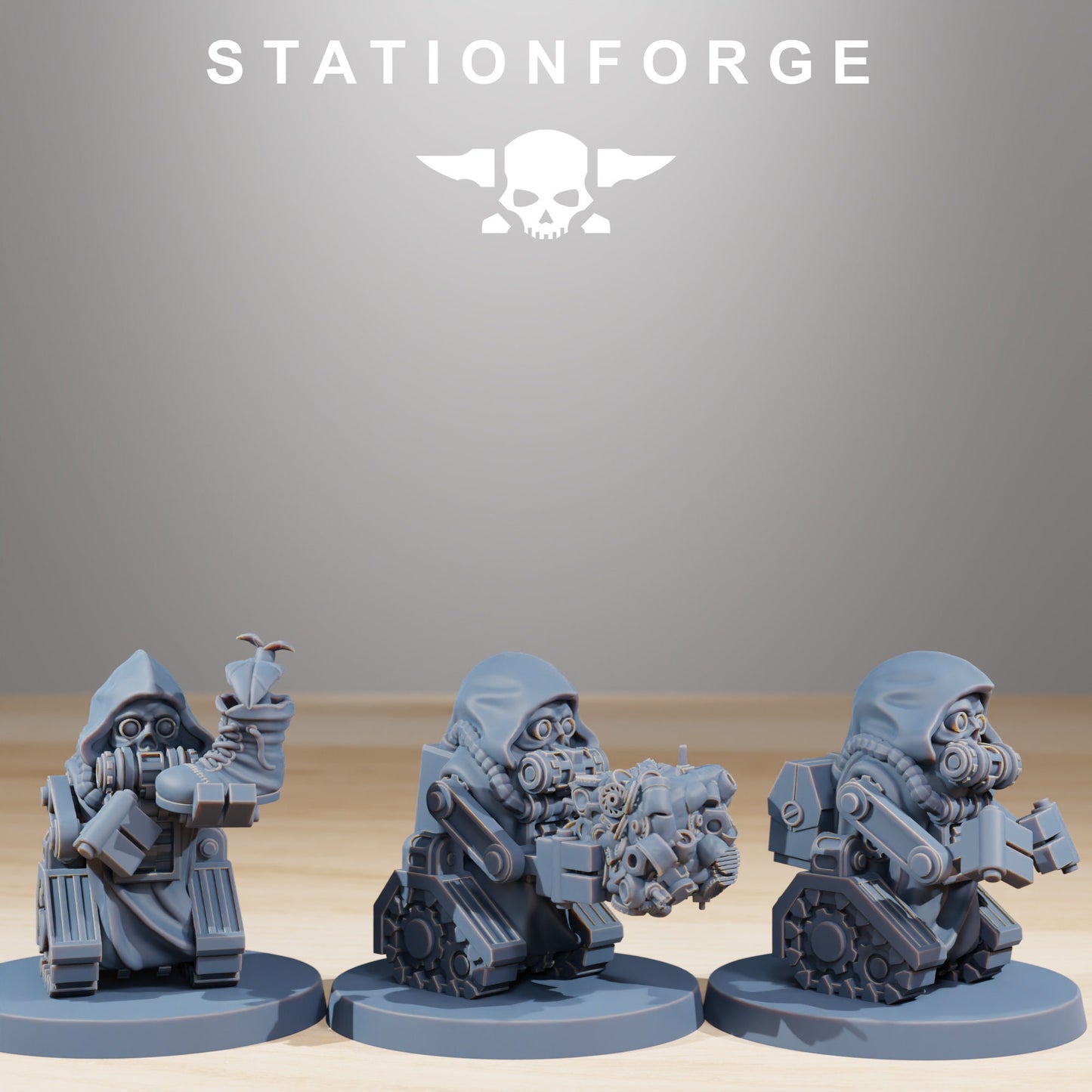 Scavenger Bobby Gang | Set of 20 Minis | StationForge | 12K Prints
