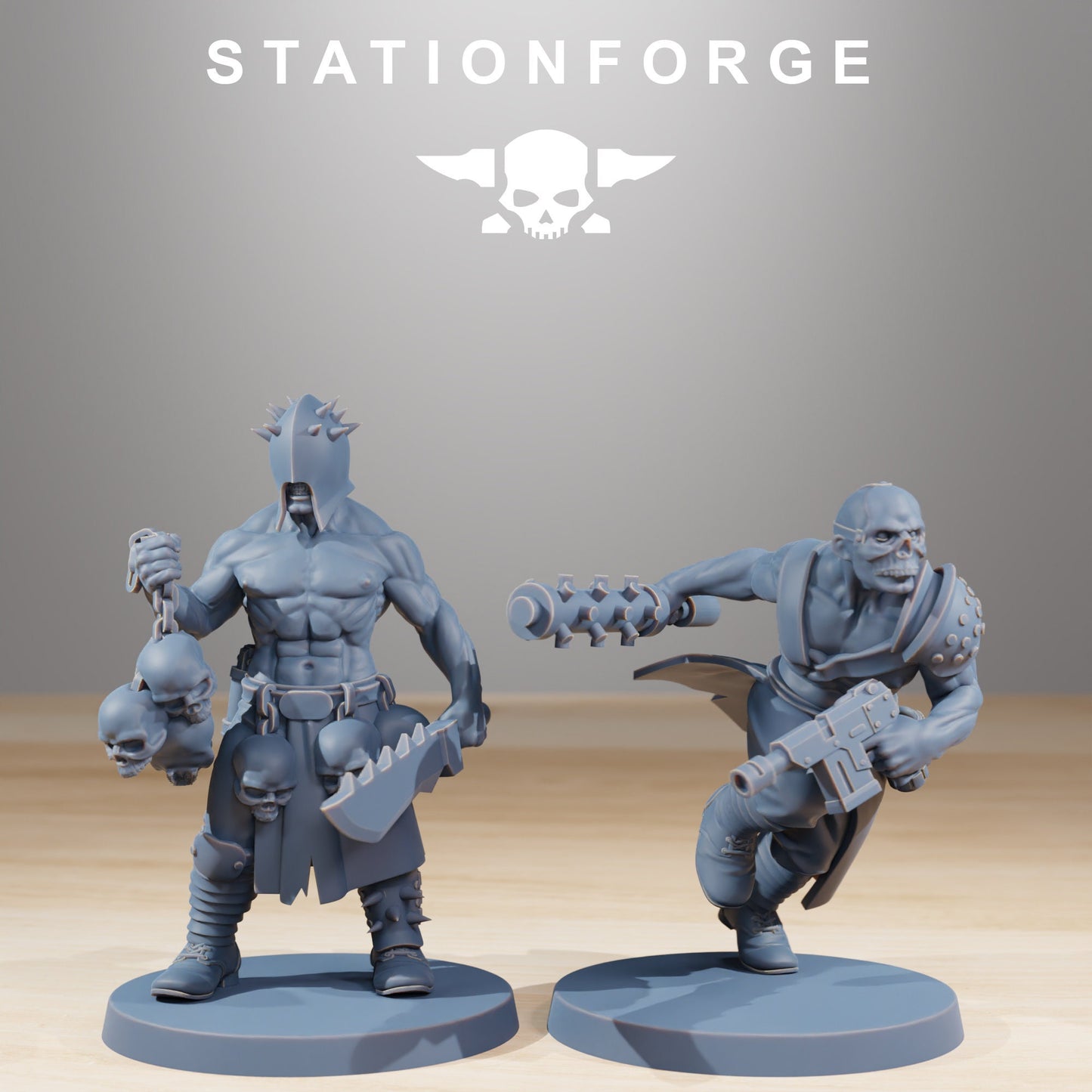 Corrupted Guard Sectarians | Set of 10 Minis | StationForge | 12K Prints