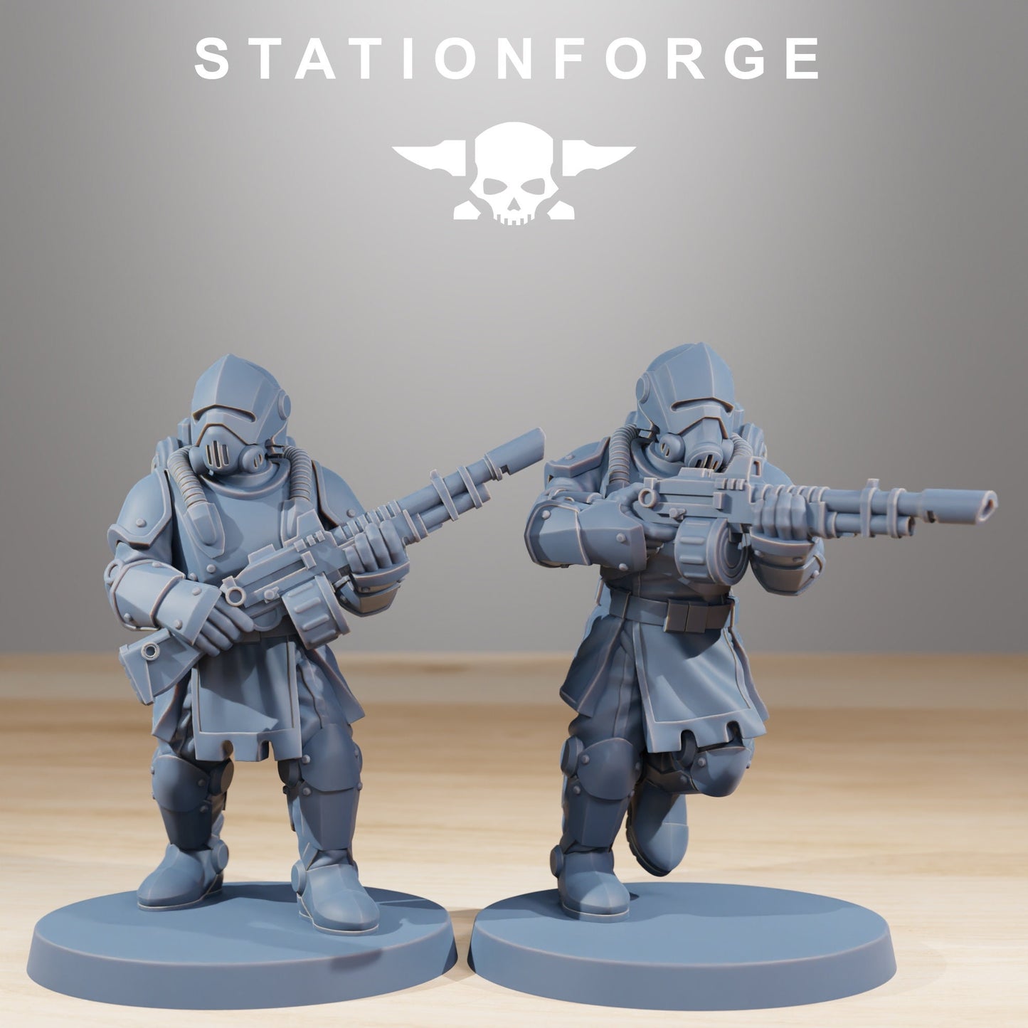 RoyalGuard Infantry | Set of 10 Minis | StationForge | 12K Prints