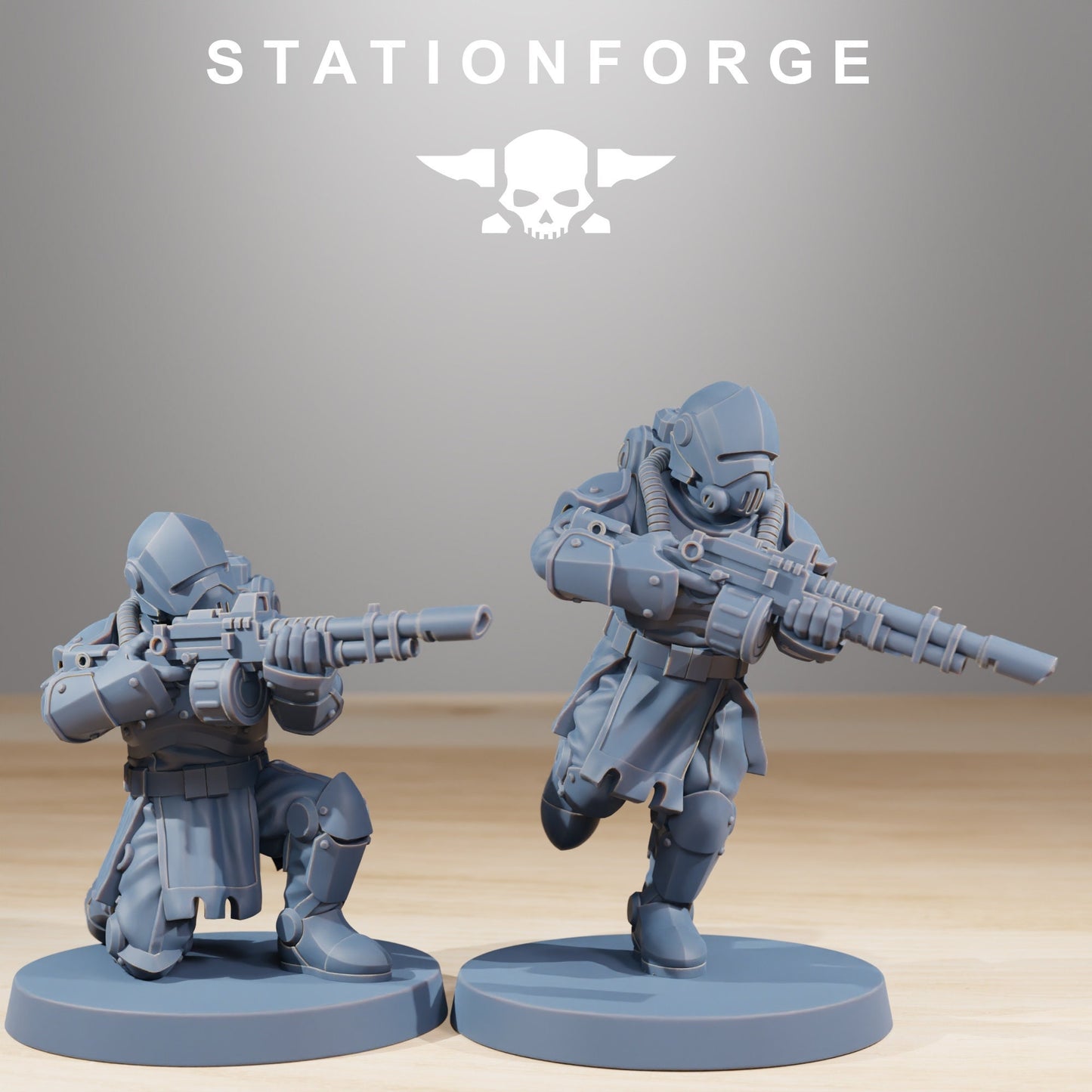 RoyalGuard Infantry | Set of 10 Minis | StationForge | 12K Prints