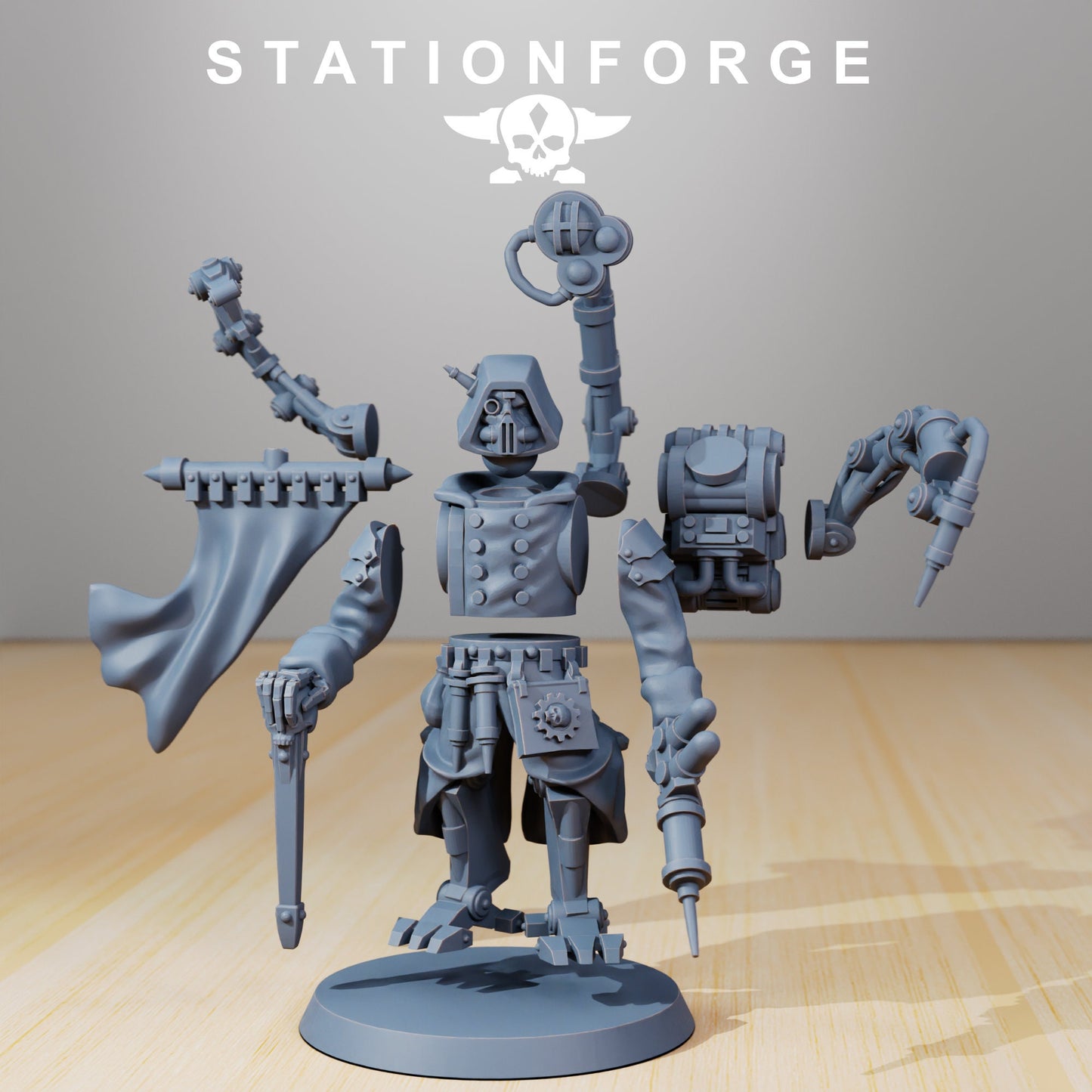 Scavenger Repair Doc | StationForge | 12K Prints
