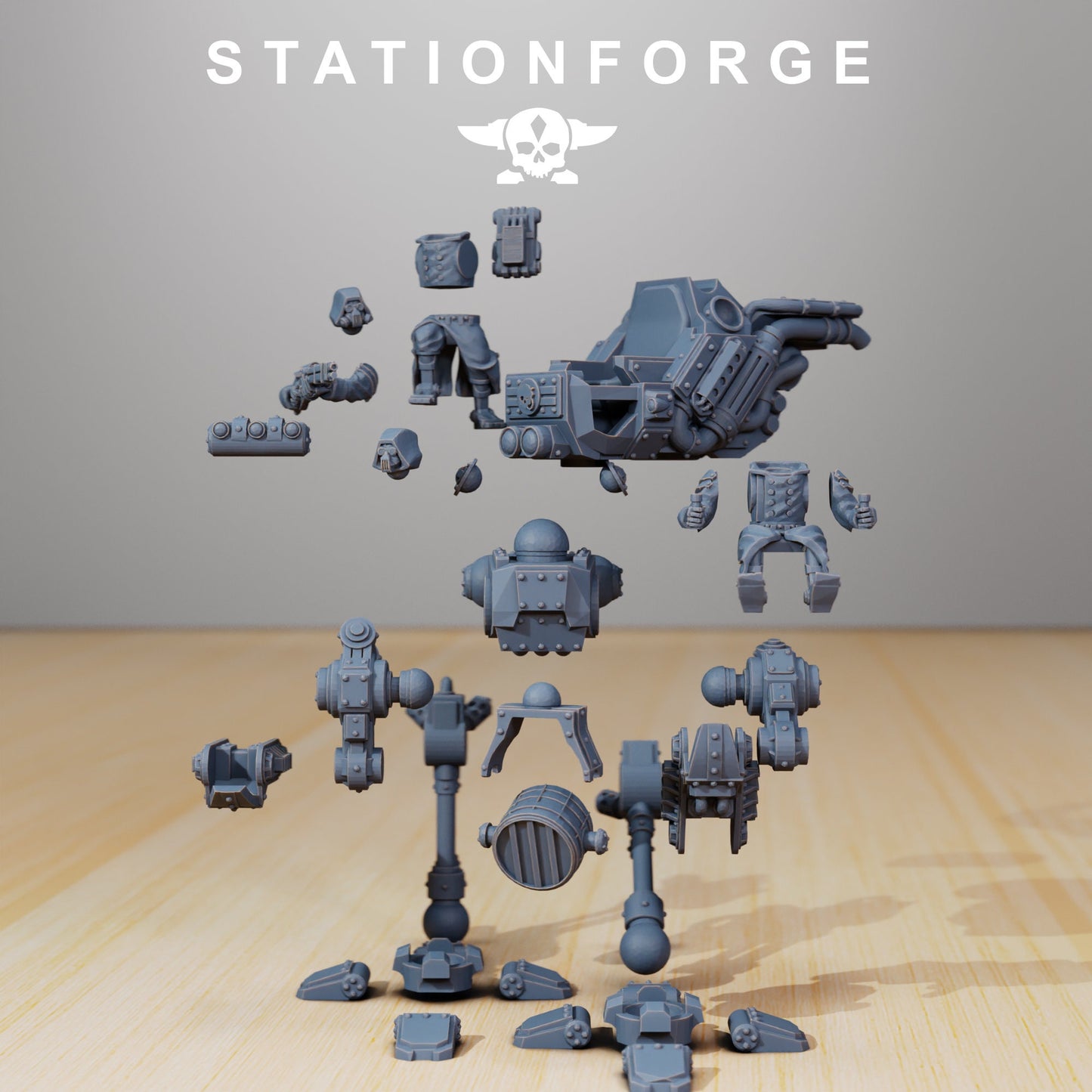 Scavenger Scout Walker | StationForge | 12K Prints