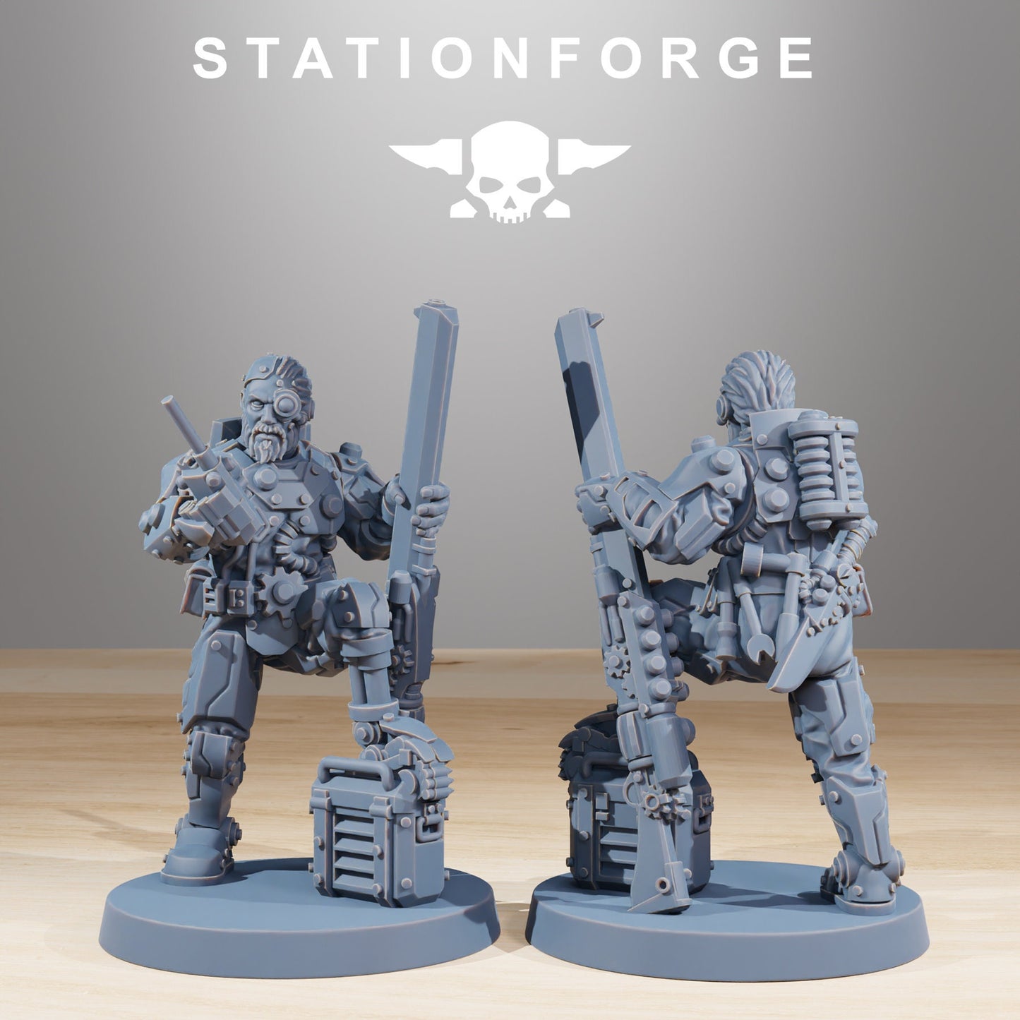 Scavenger Security Patrol | Set of 10 Minis | StationForge | 12K Prints
