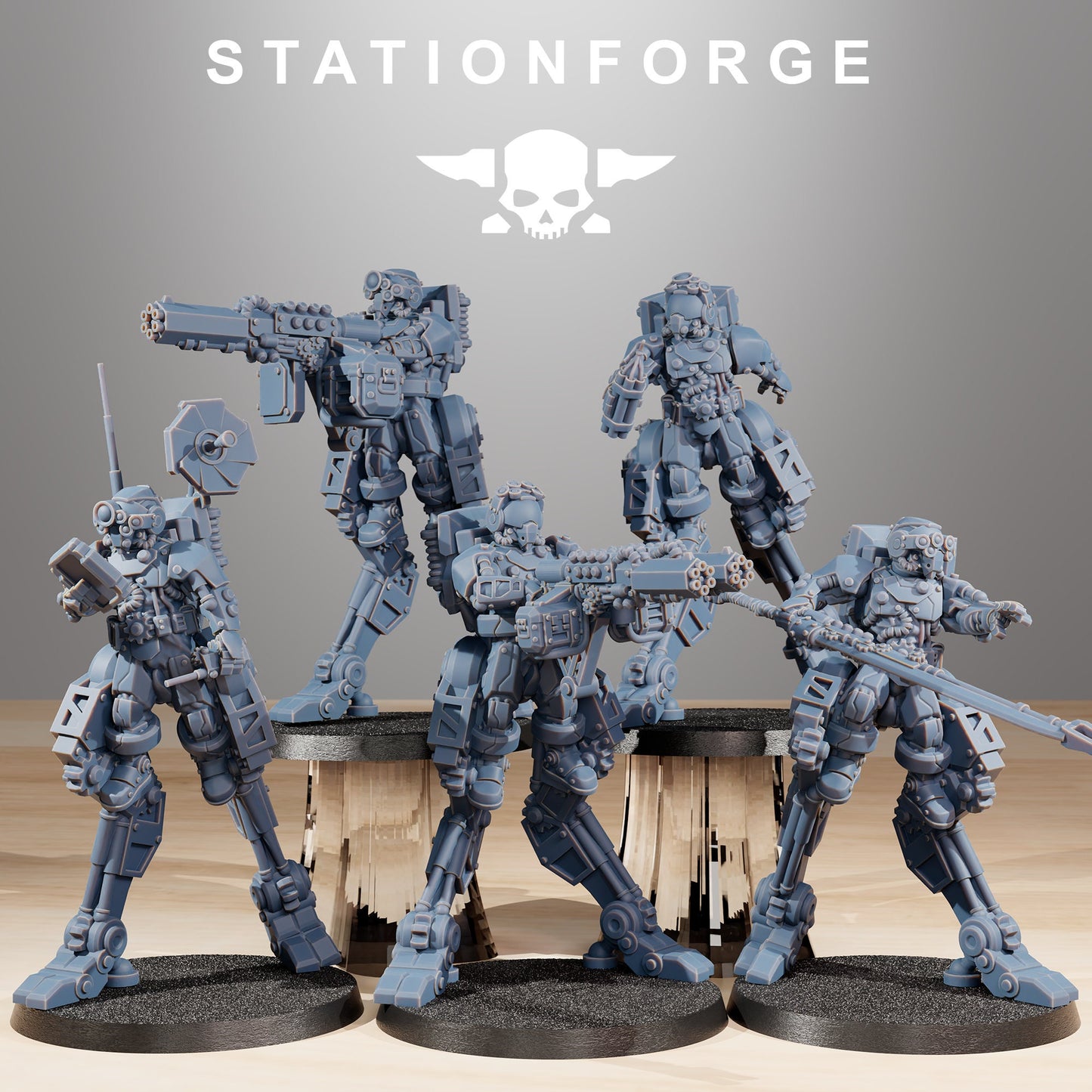 Scavenger Wayfarer | Set of 10 Minis | StationForge | 12K Prints