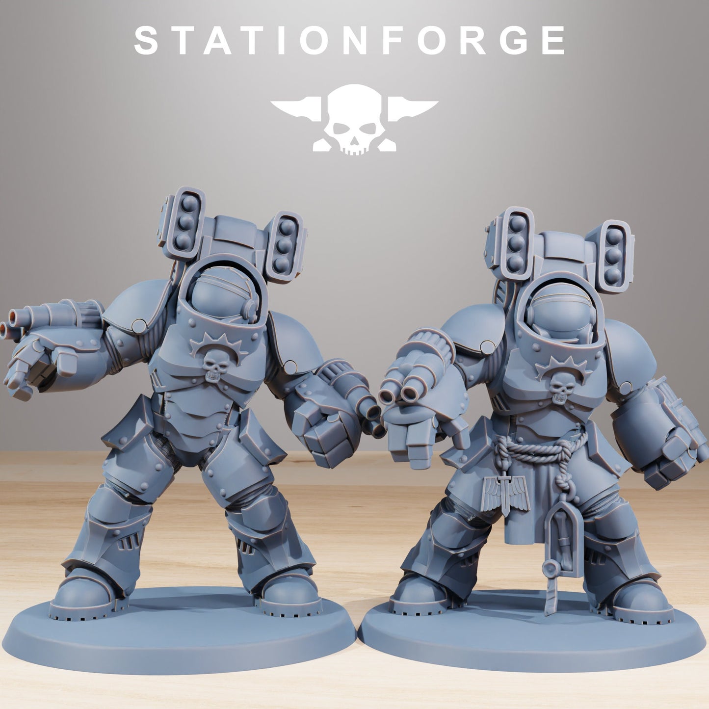 Socratis Support Vanguards | Set of 10 Minis | StationForge | 12K Prints