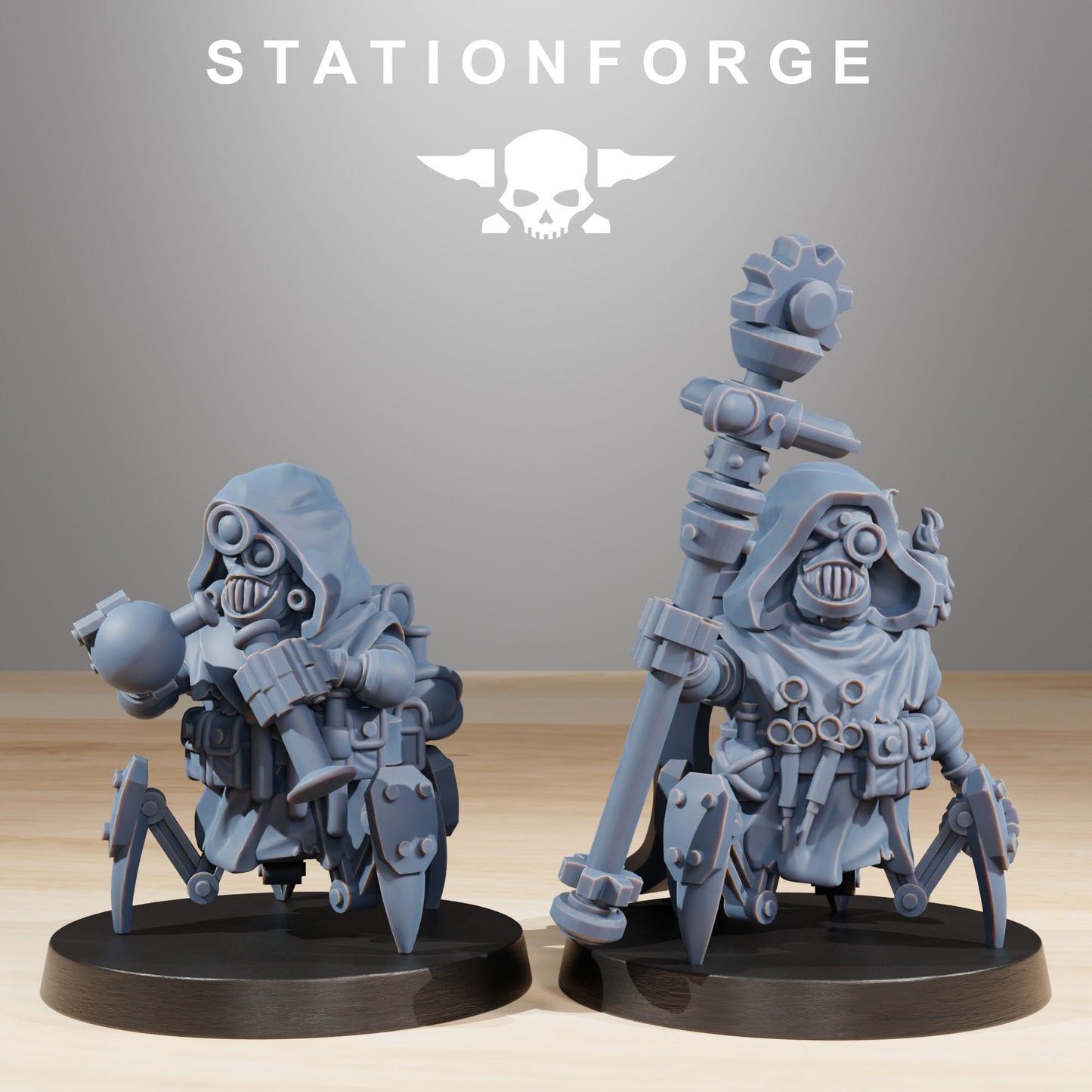 Scavenger Salvagers | Set of 10 Minis | StationForge | 12K Prints