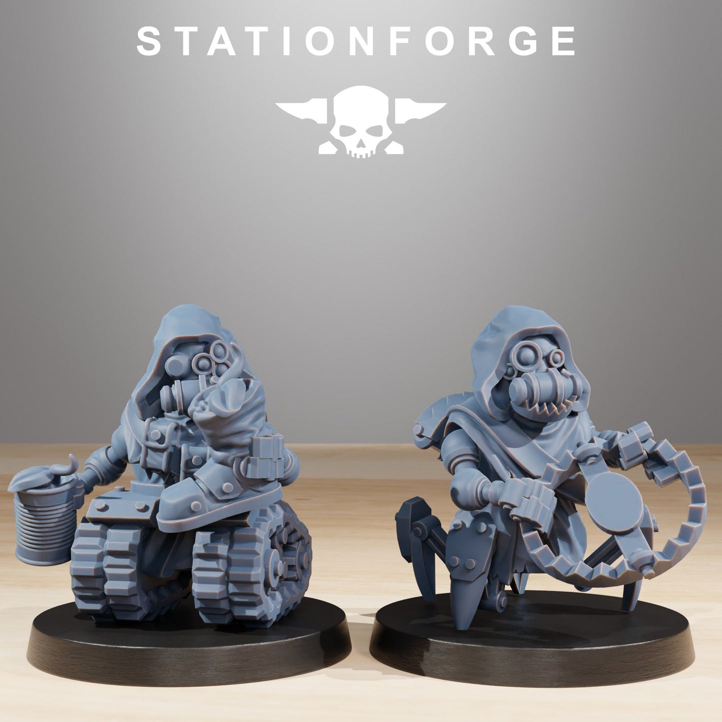 Scavenger Salvagers | Set of 10 Minis | StationForge | 12K Prints