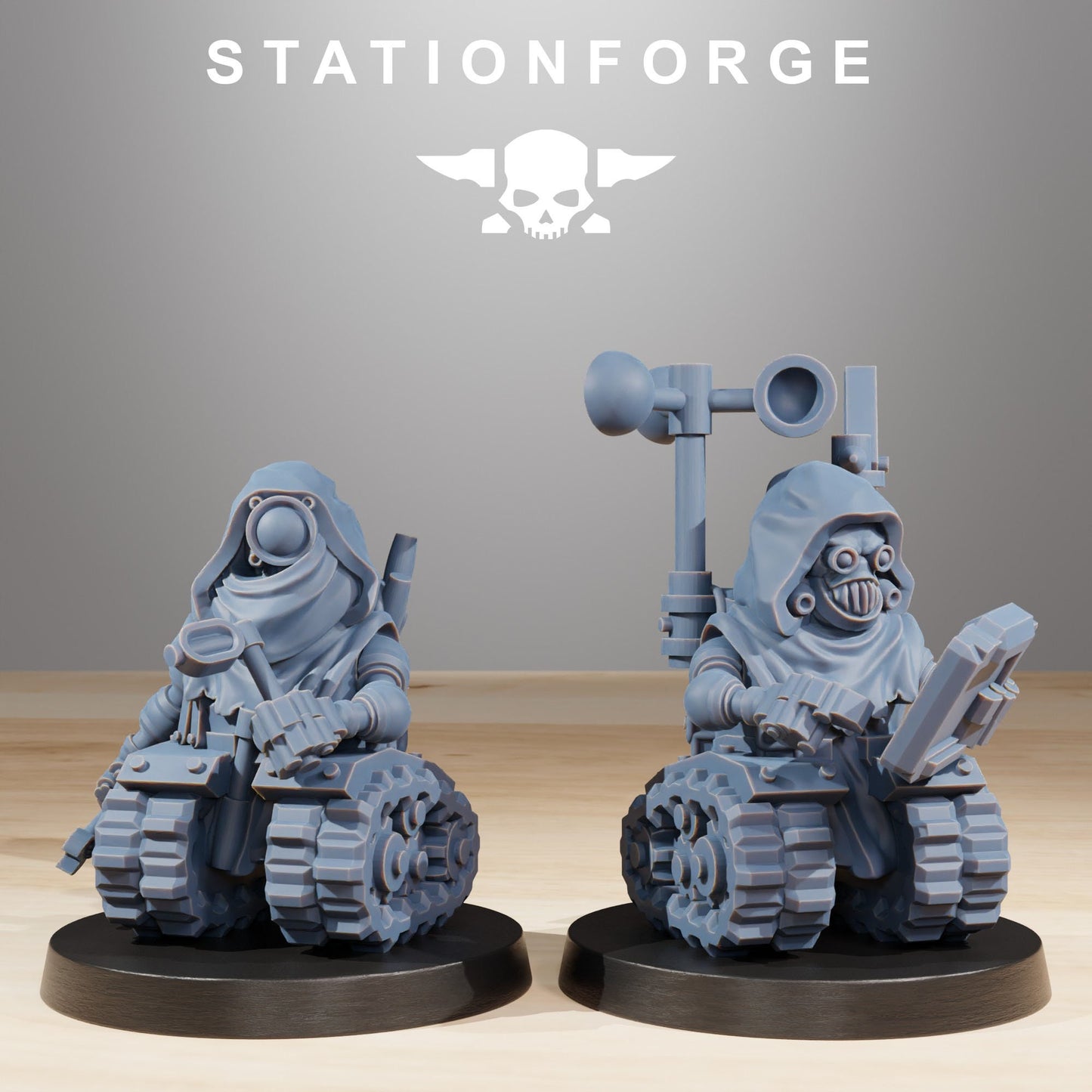 Scavenger Salvagers | Set of 10 Minis | StationForge | 12K Prints