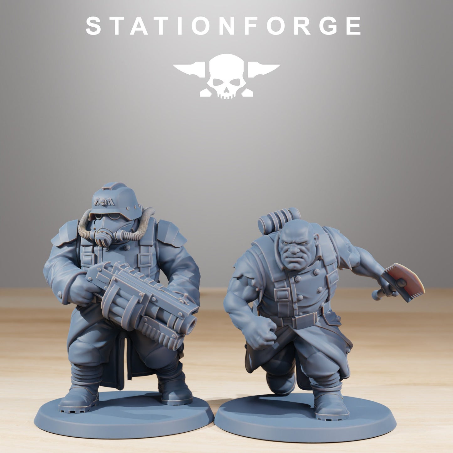 Grimguard Mutants | Set of 10 Minis | StationForge | 12K Prints