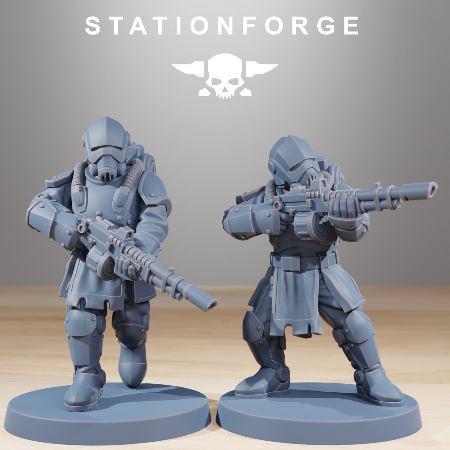 RoyalGuard Infantry | Set of 10 Minis | StationForge | 12K Prints