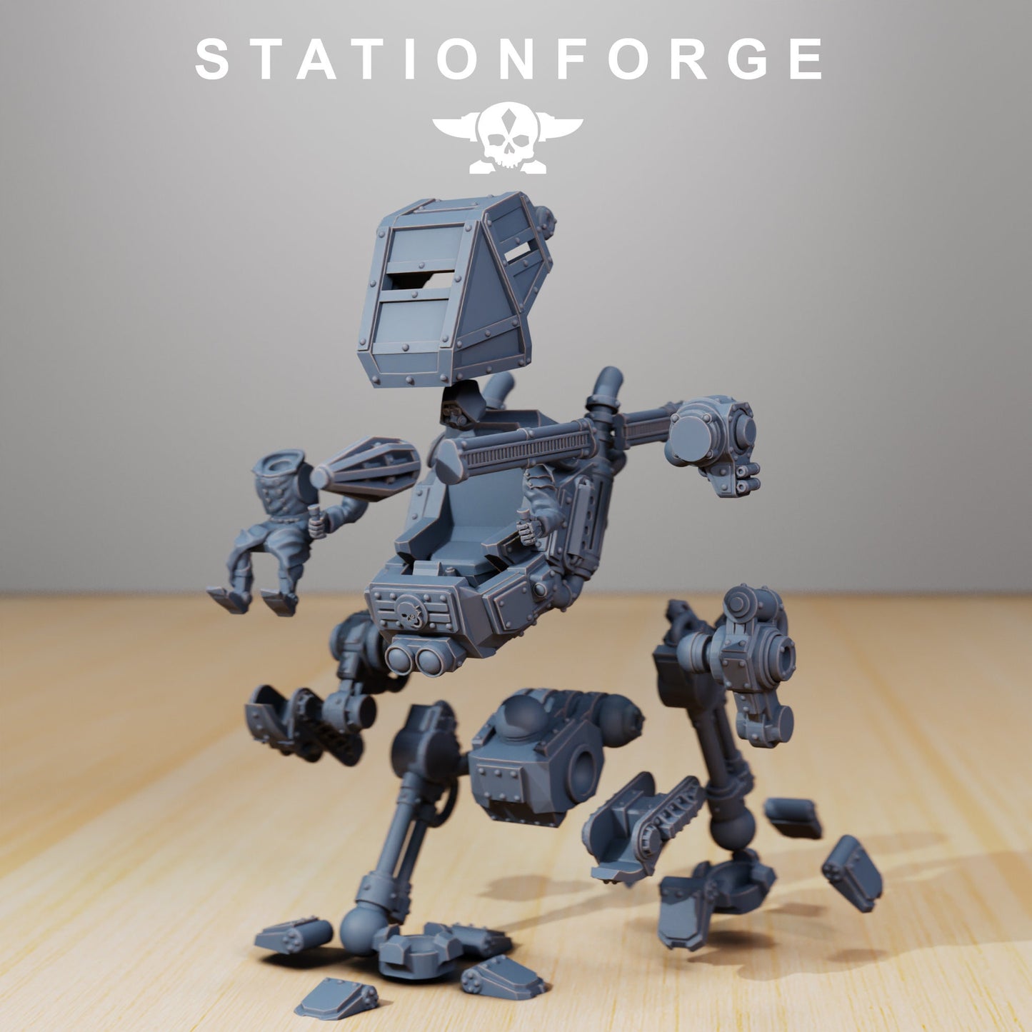 Scavenger Scout Walker | StationForge | 12K Prints