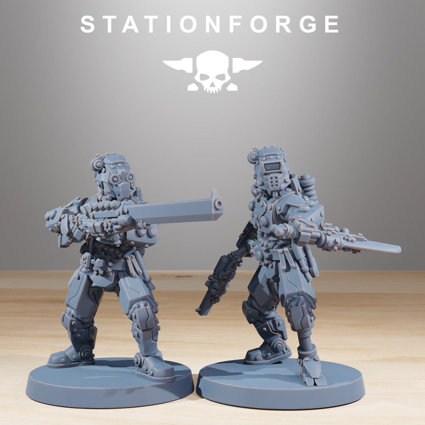 Scavenger Security Patrol | Set of 10 Minis | StationForge | 12K Prints
