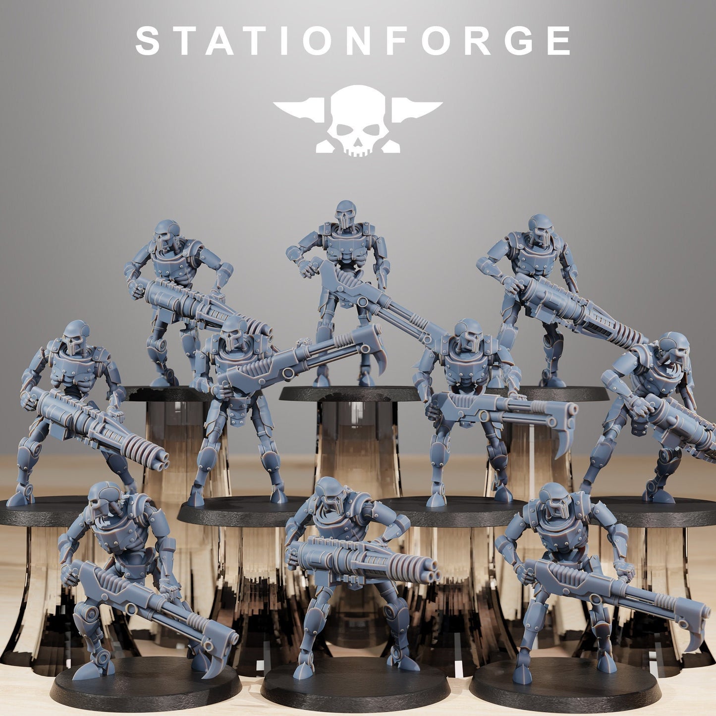 Astronet X1 Infantry | Set of 10 Minis | StationForge | 12K Prints