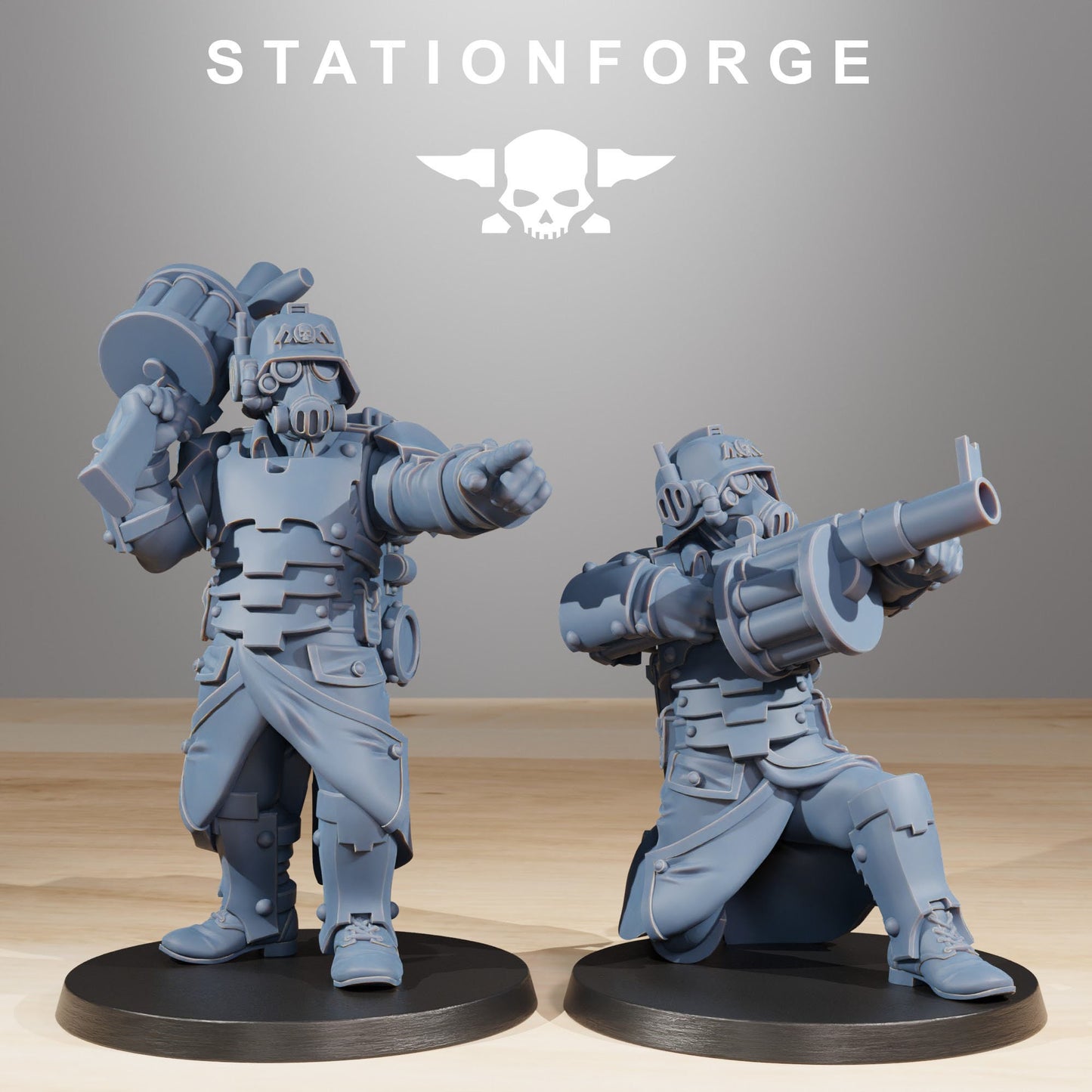 GrimGuard Tinkers 2.0 | Set of 10 Minis | StationForge | 12K Prints