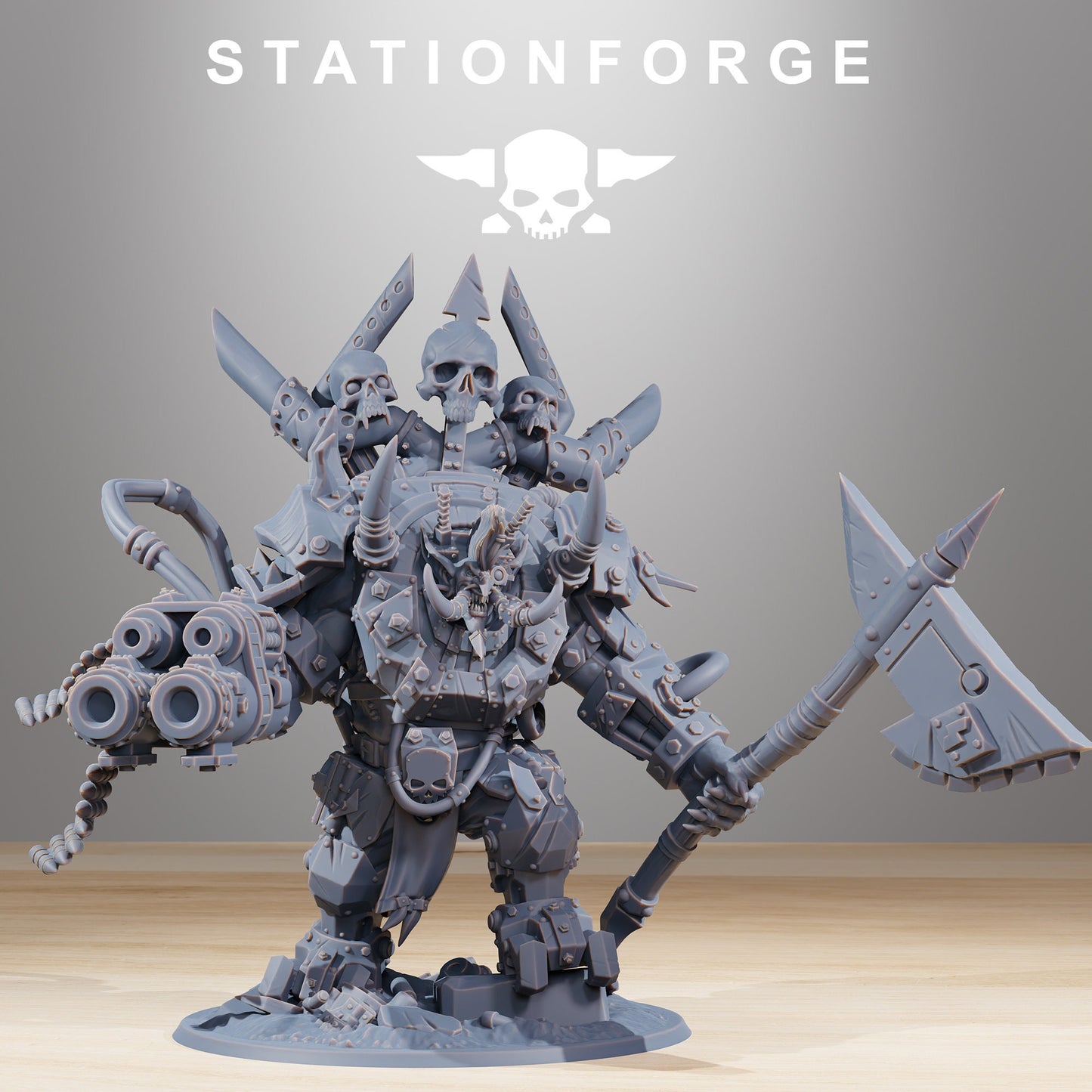 Orkaz Troll Boss | StationForge | 12K Prints
