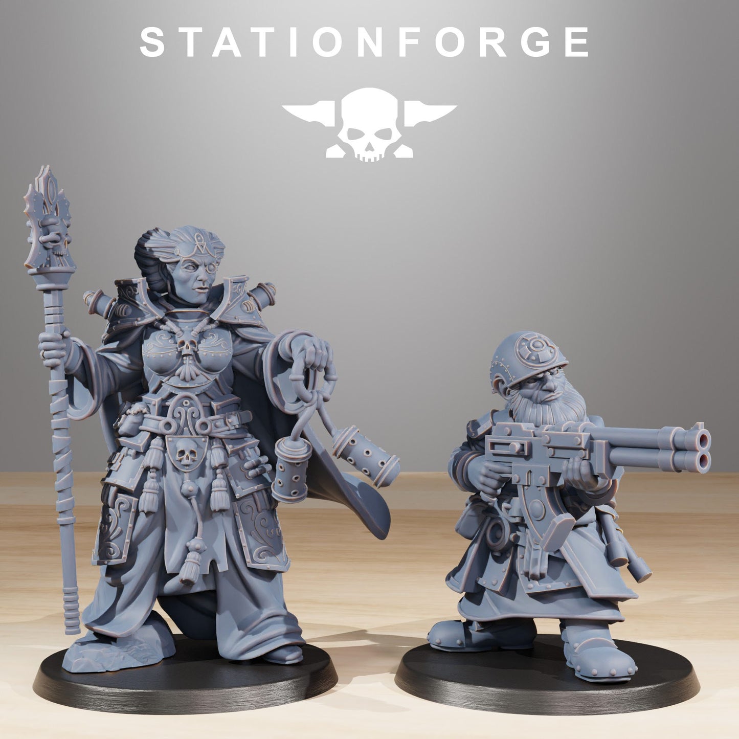 RoyalGuard Elites | Set of 10 Minis | StationForge | 12K Prints