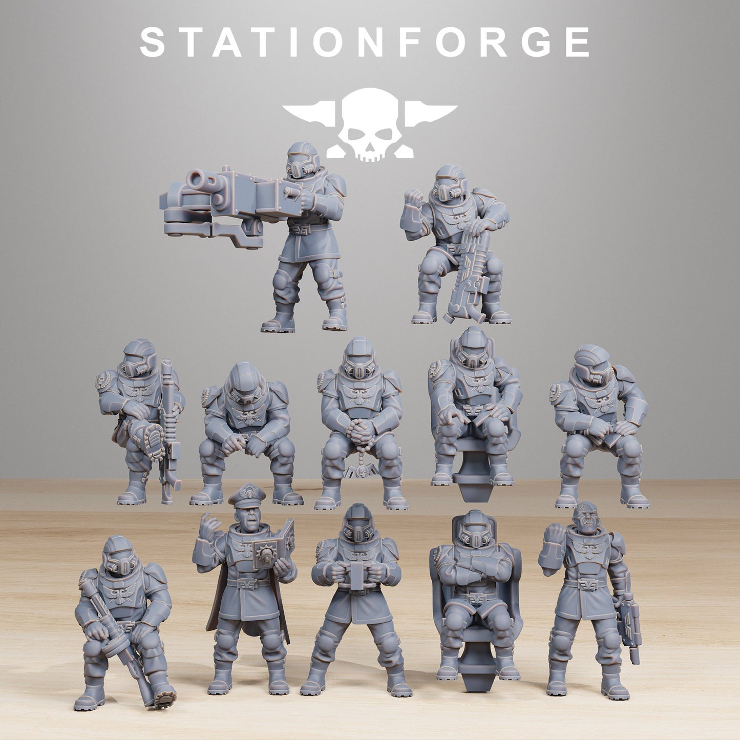 Vaskar Dropship | StationForge | 12K Prints