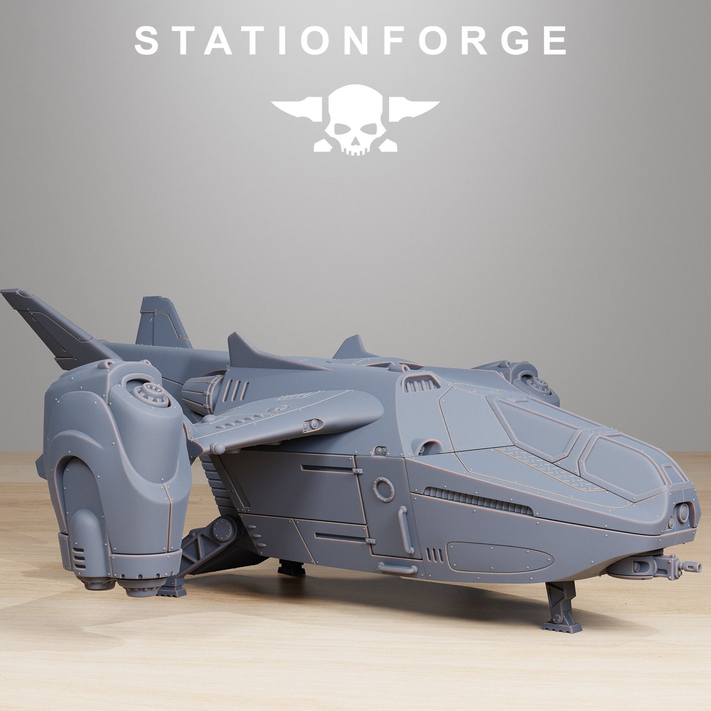 Vaskar Dropship | StationForge | 12K Prints