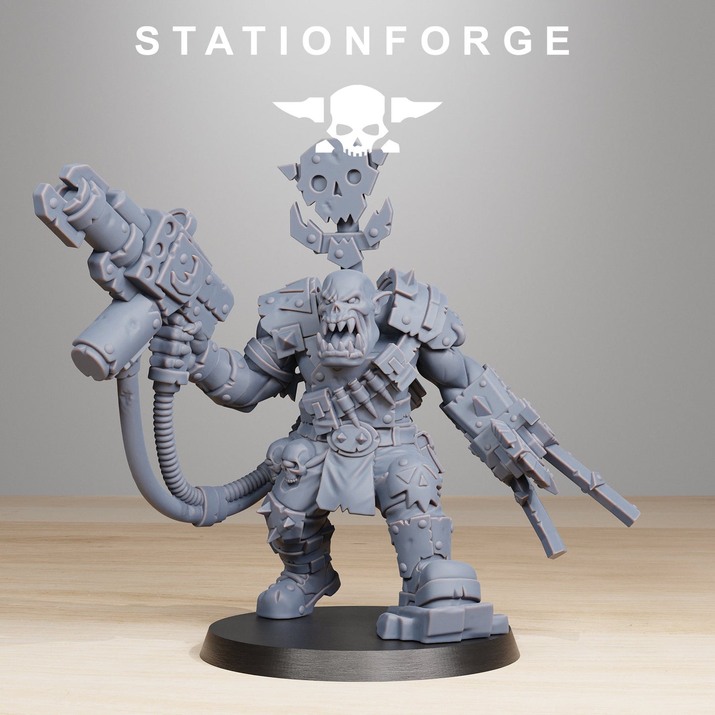 Orkaz Blackskull | StationForge | 12K Prints