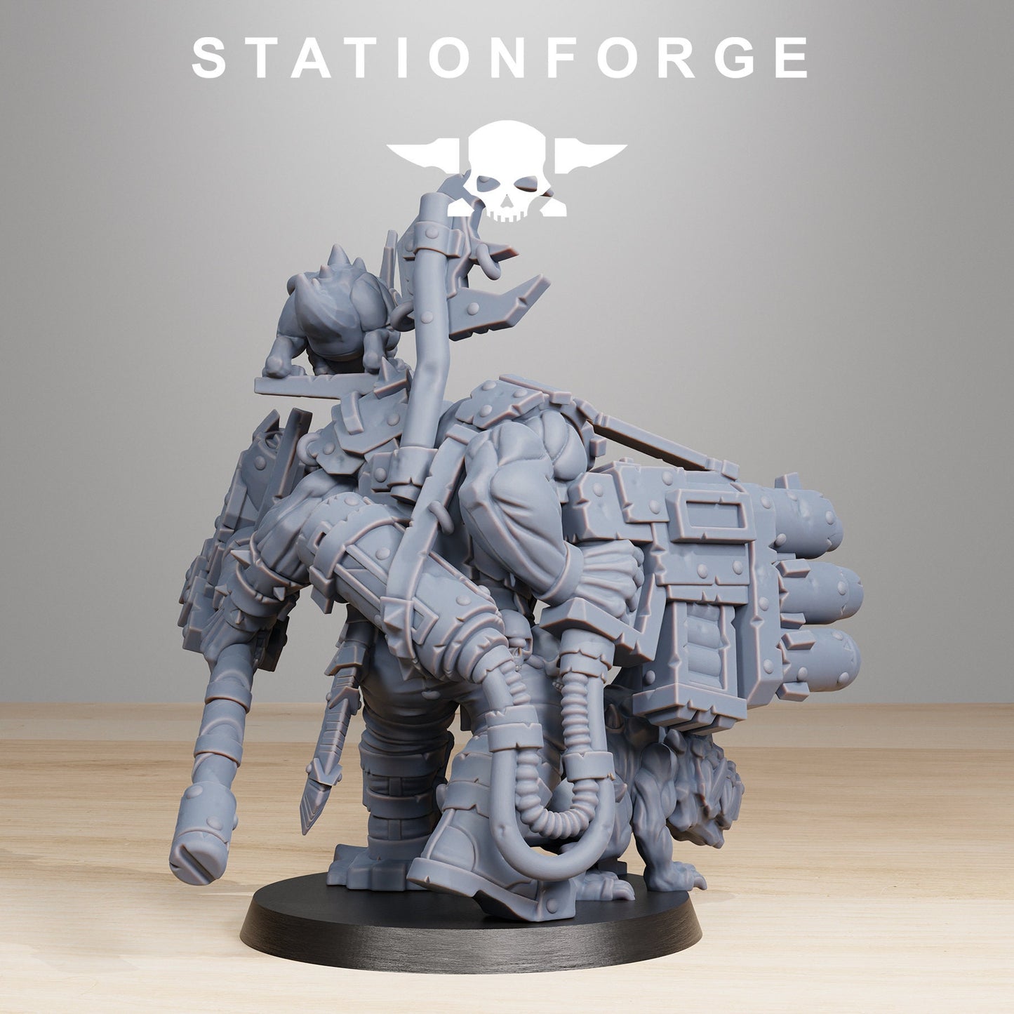 Orkaz Blackskull | StationForge | 12K Prints