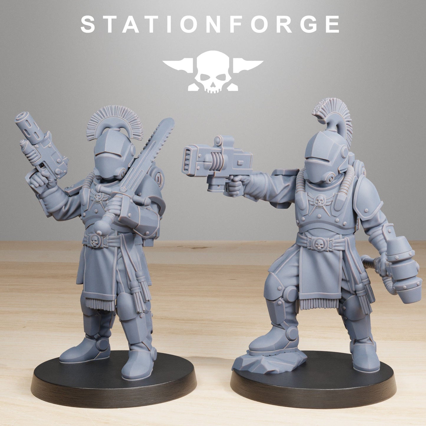 RoyalGuard Infantry 2.0 | Set of 20 Minis | StationForge | 12K Prints