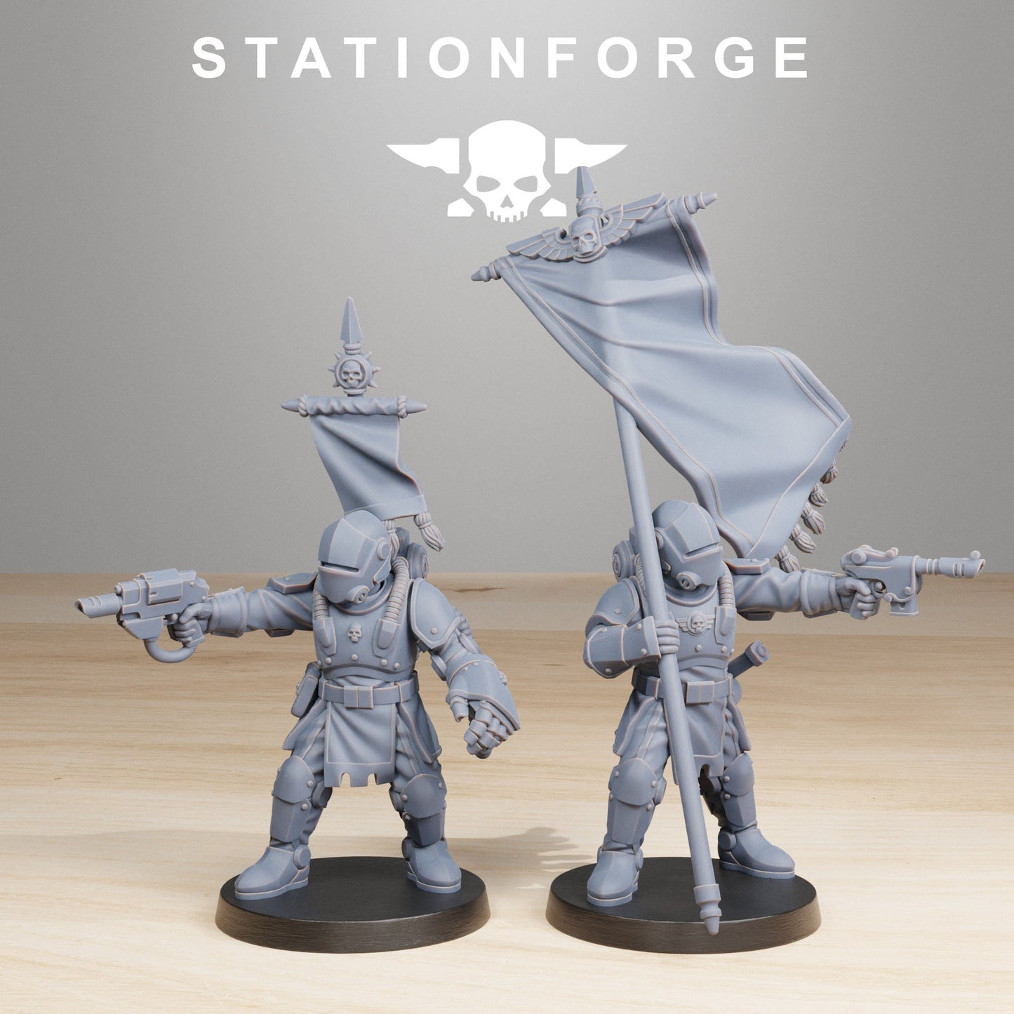 RoyalGuard Infantry 2.0 | Set of 20 Minis | StationForge | 12K Prints