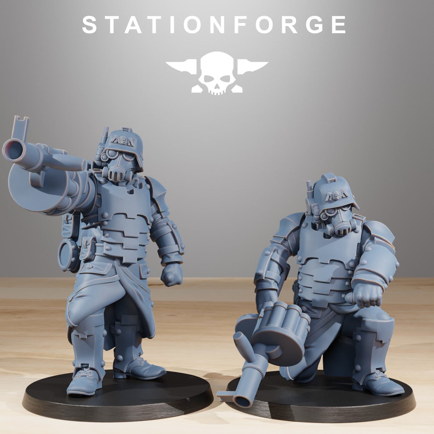 GrimGuard Tinkers 2.0 | Set of 10 Minis | StationForge | 12K Prints