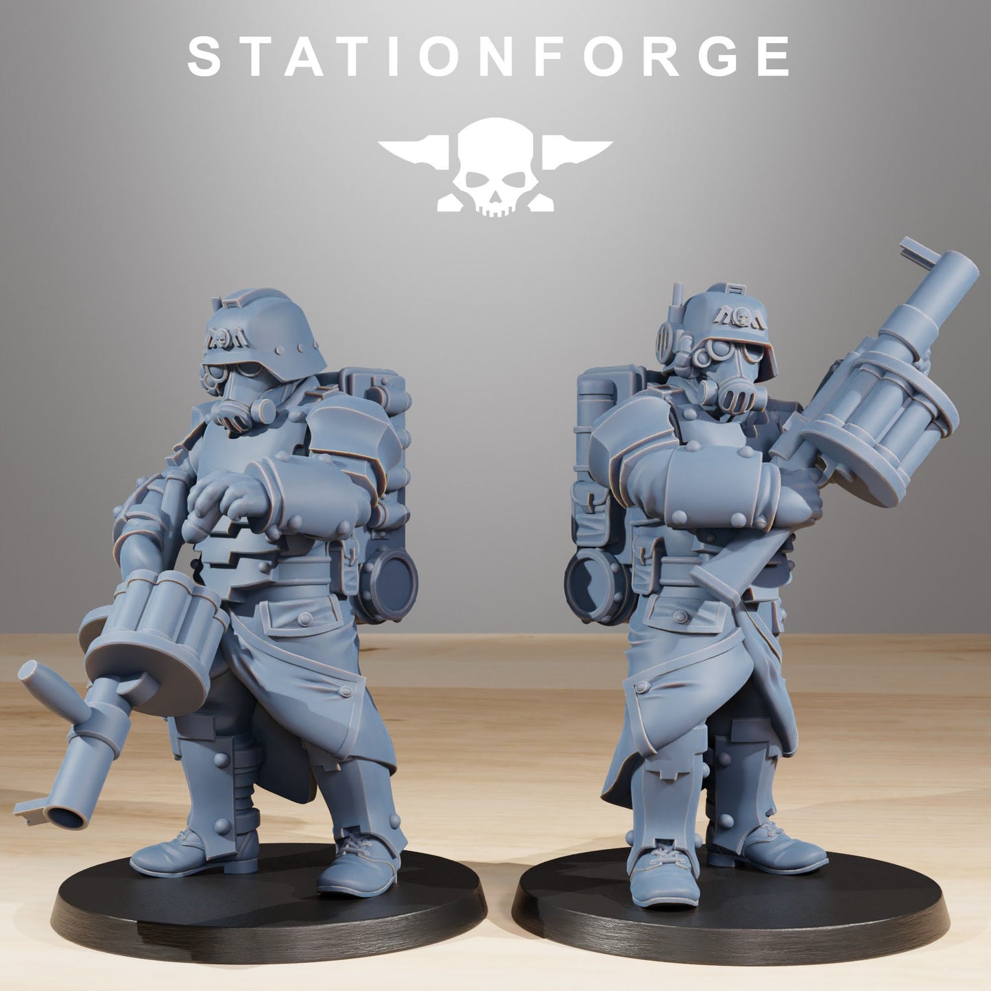 GrimGuard Tinkers 2.0 | Set of 10 Minis | StationForge | 12K Prints