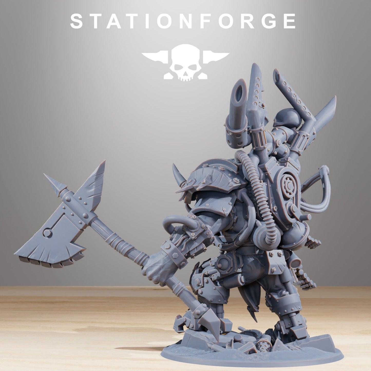 Orkaz Troll Boss | StationForge | 12K Prints