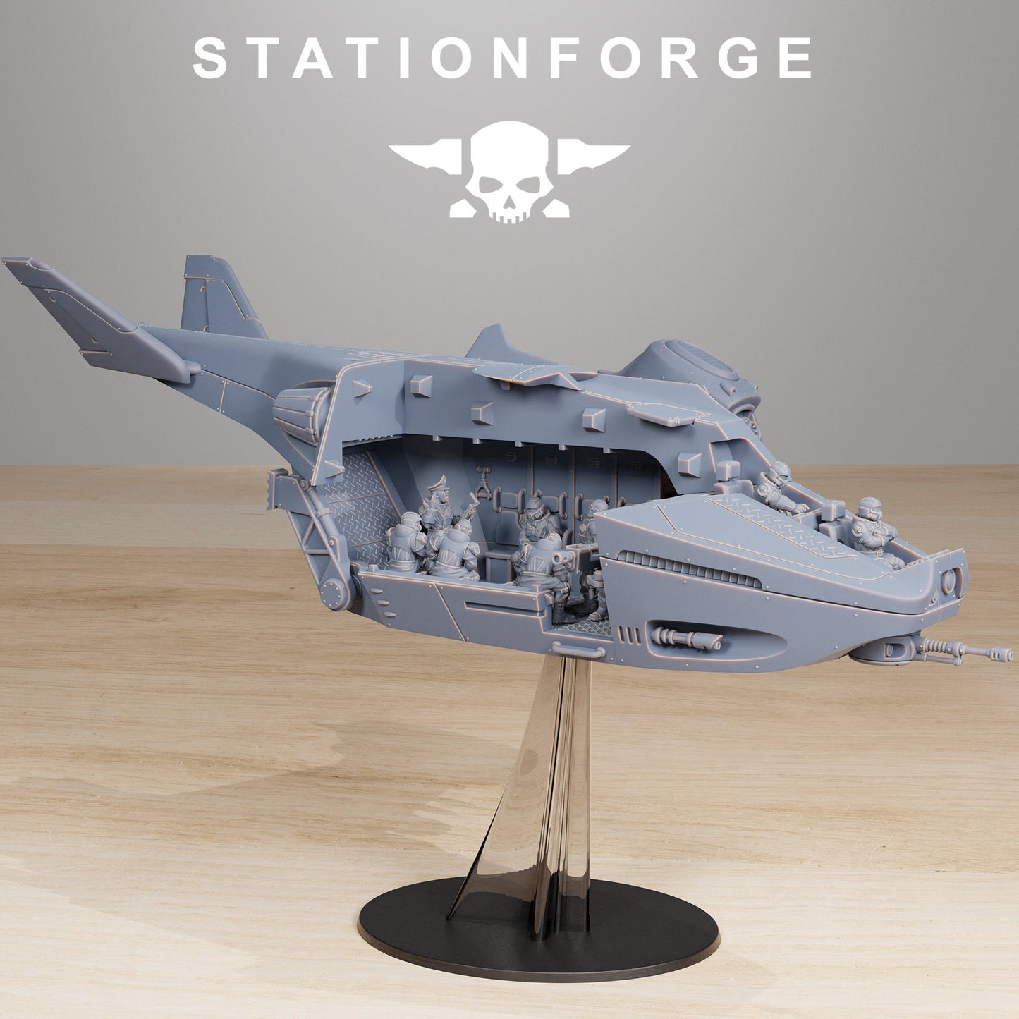Vaskar Dropship | StationForge | 12K Prints