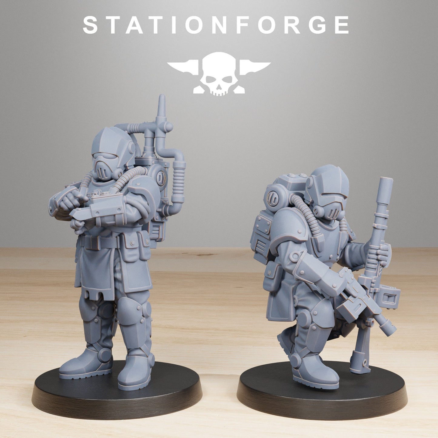 RoyalGuard Infantry 2.0 | Set of 20 Minis | StationForge | 12K Prints