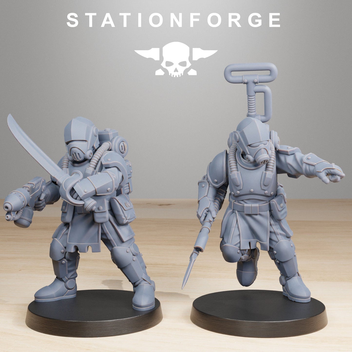 RoyalGuard Infantry 2.0 | Set of 20 Minis | StationForge | 12K Prints