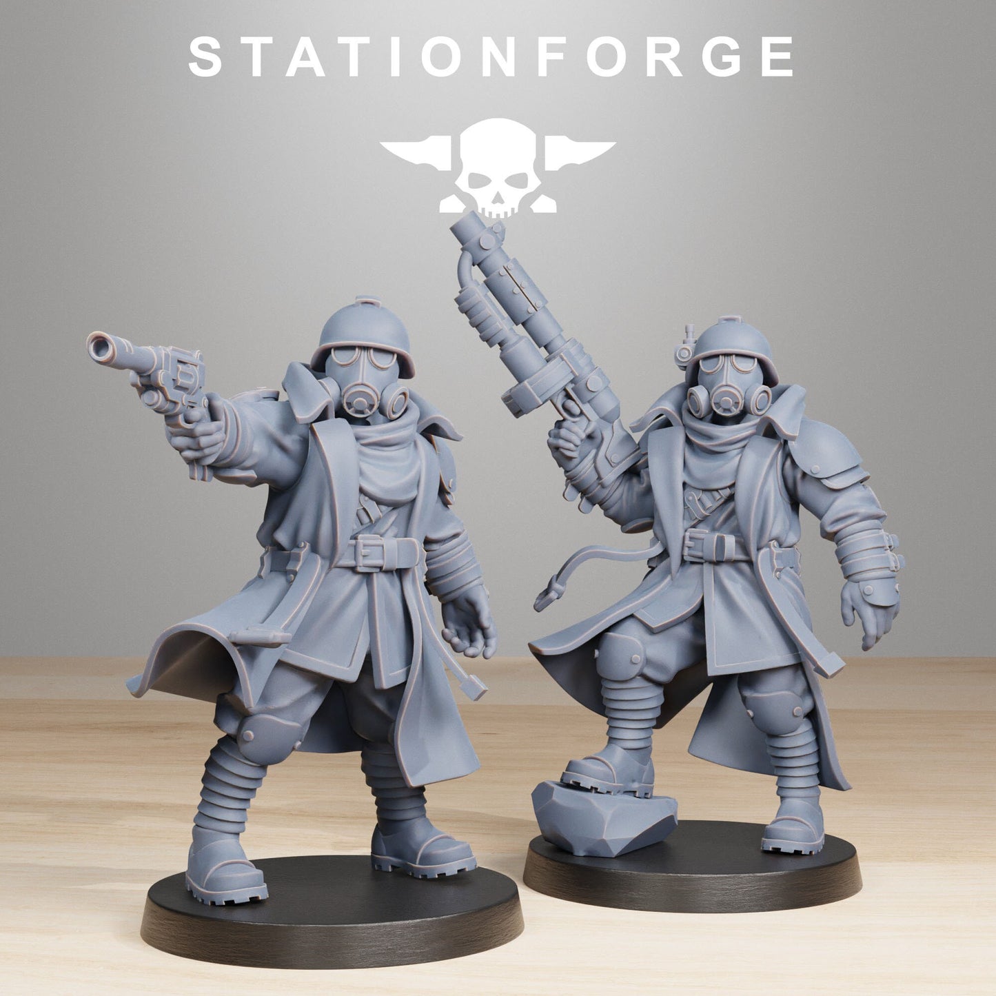 GrimGuard Scorchers Officer | StationForge | 12K Prints