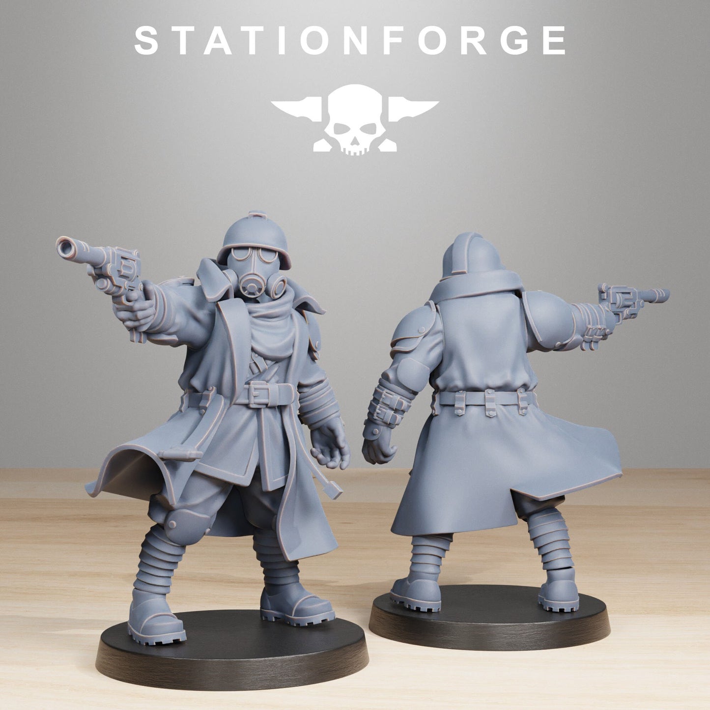GrimGuard Scorchers Officer | StationForge | 12K Prints