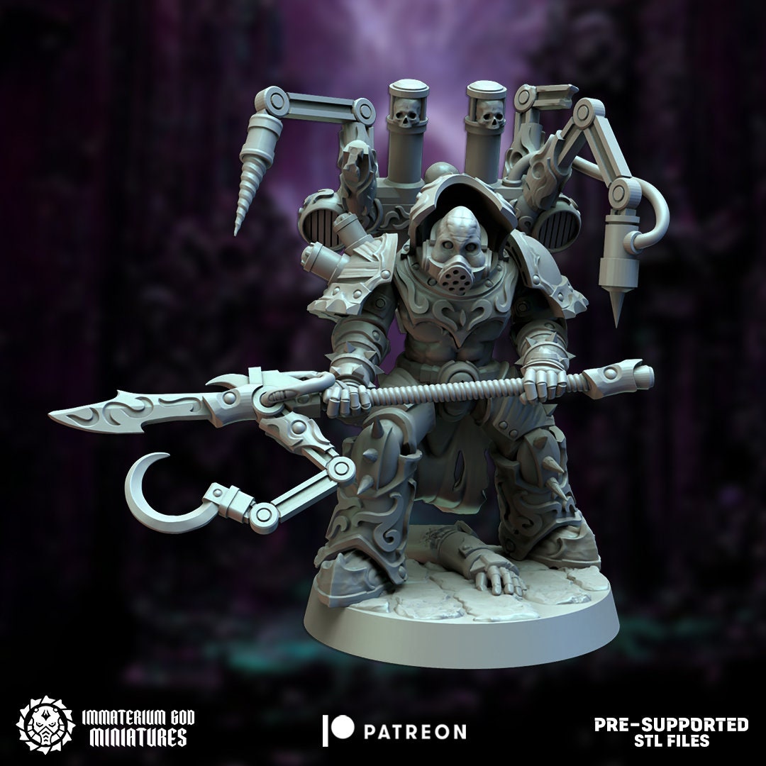 Surgeon Ravagers | Citadel of Pain | Immaterium God Miniatures | 12K Prints