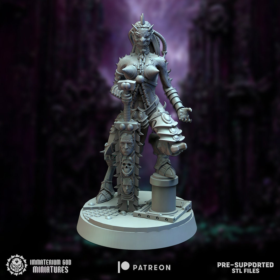 Torture Fanatics | Citadel of Pain | Immaterium God Miniatures | 12K Prints