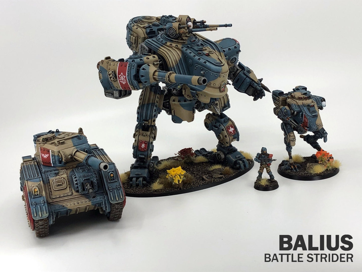 Balius Battle Strider | Nate Feyma | 12K Prints
