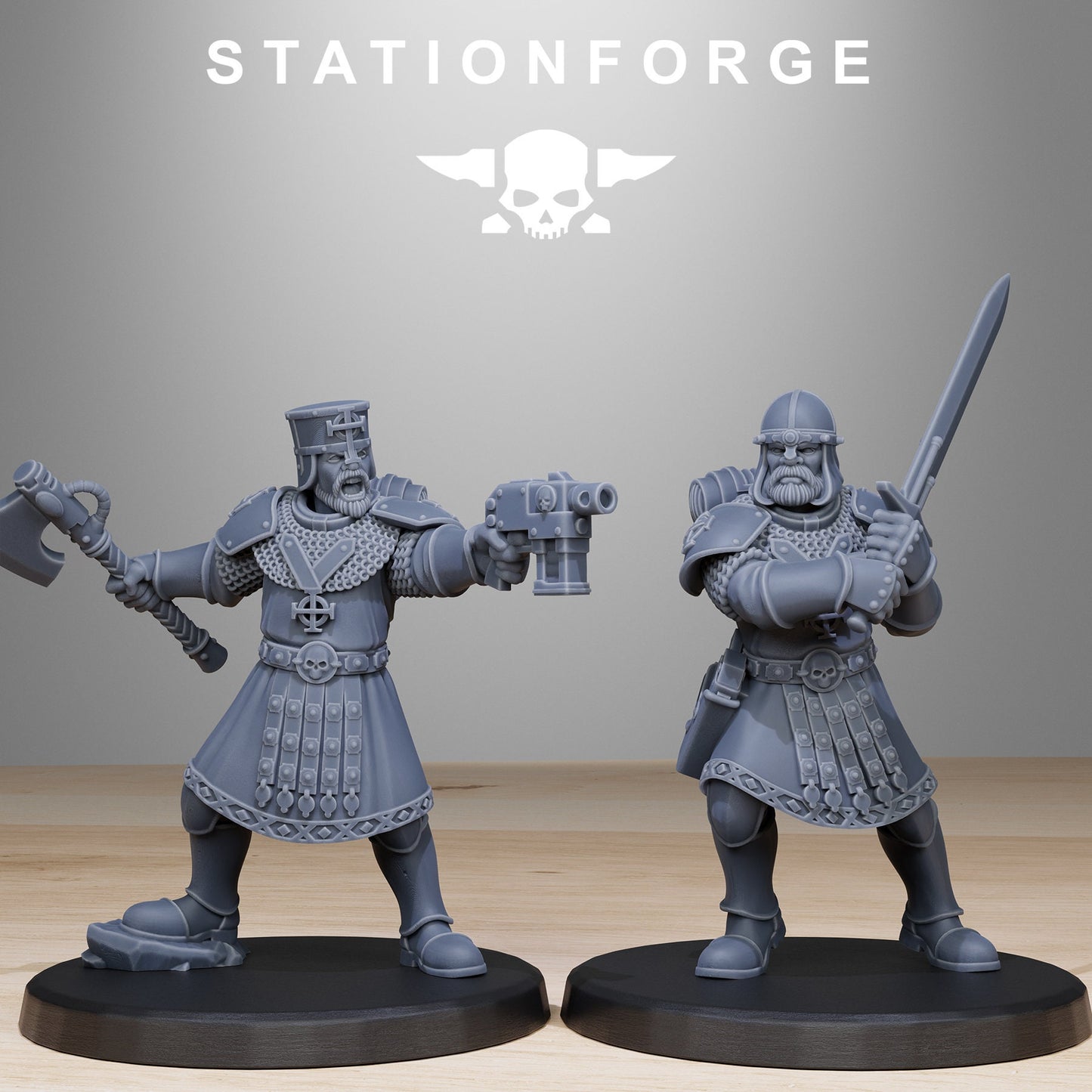 Vodalites Melee Infantry | Set of 10 Minis | StationForge | 12K Prints