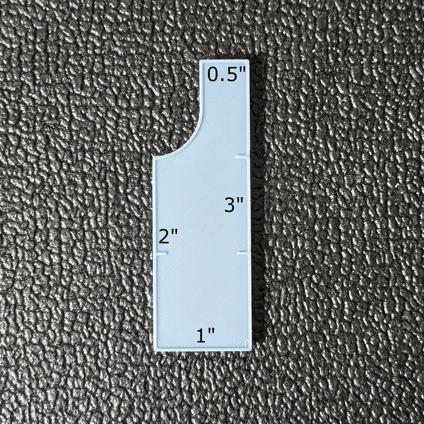 3" Wargaming Measurement Tool (Measures 3", 2", 1", 0.5") / Movement Gauge | Celestial Miniatures