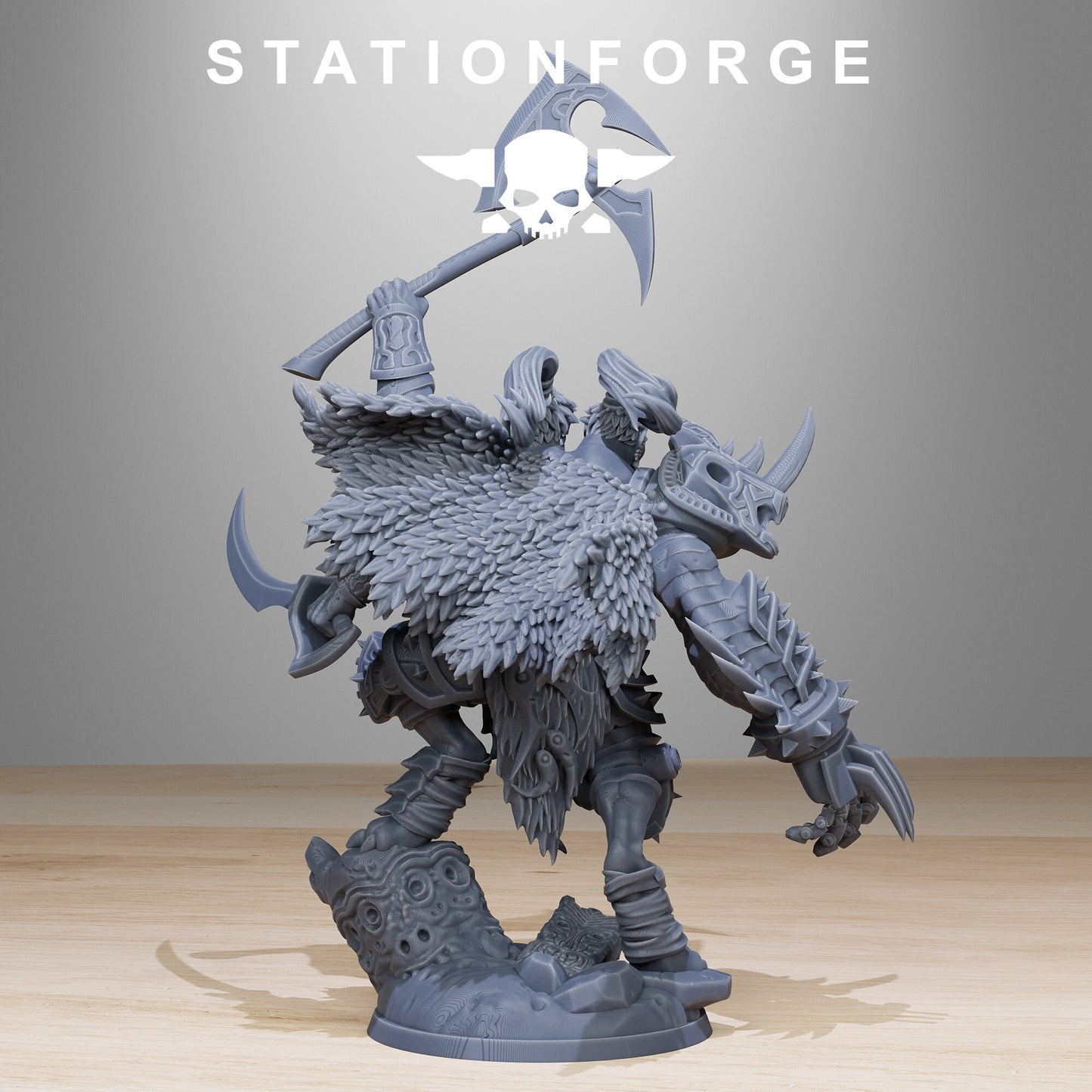 Corrupted Gladiator | StationForge | 12K Prints