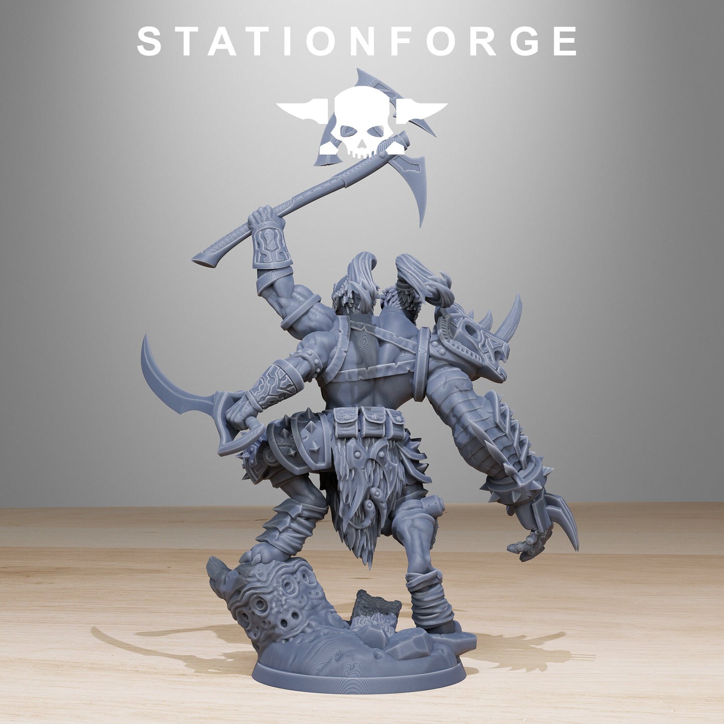 Corrupted Gladiator | StationForge | 12K Prints