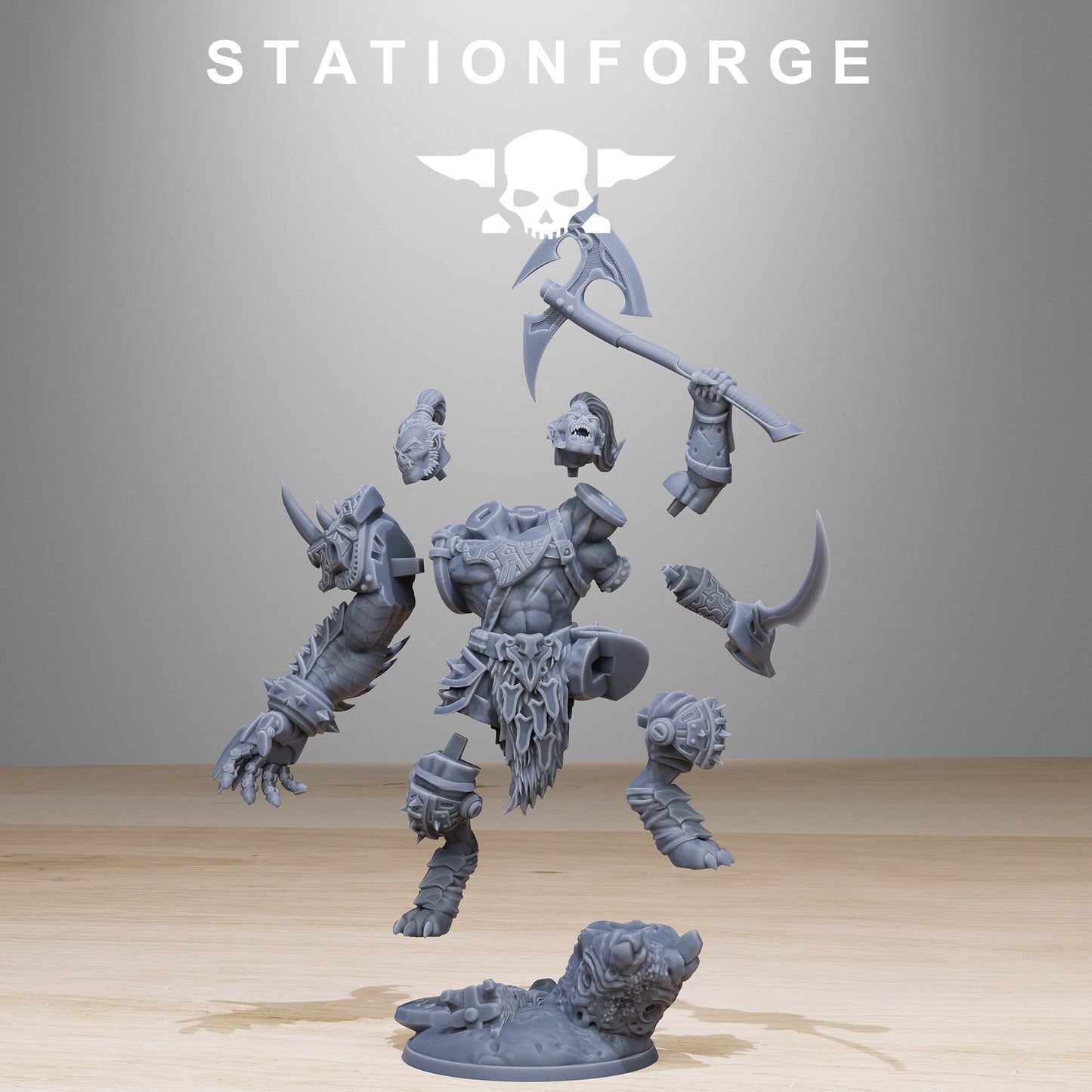 Corrupted Gladiator | StationForge | 12K Prints