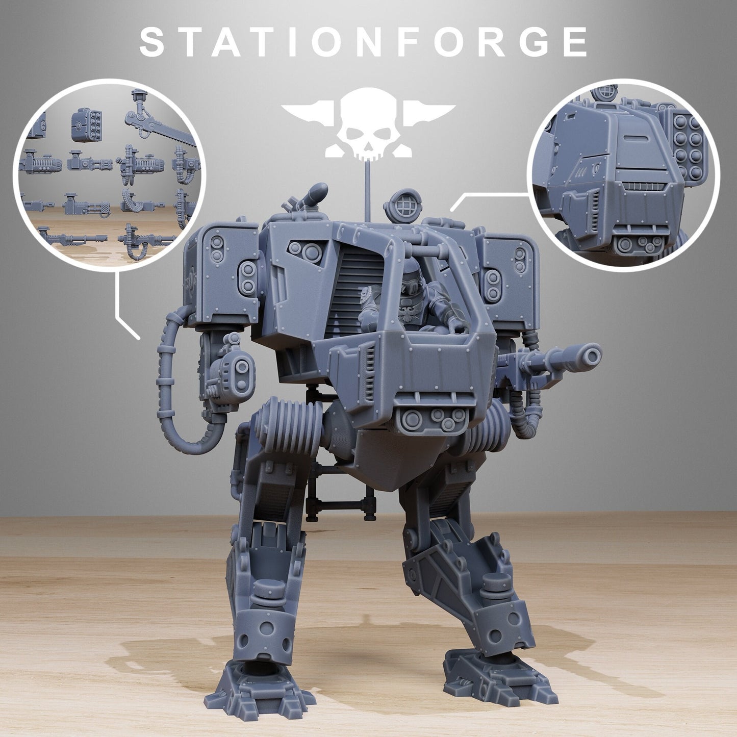 Vaskar Walker | StationForge | 12K Prints