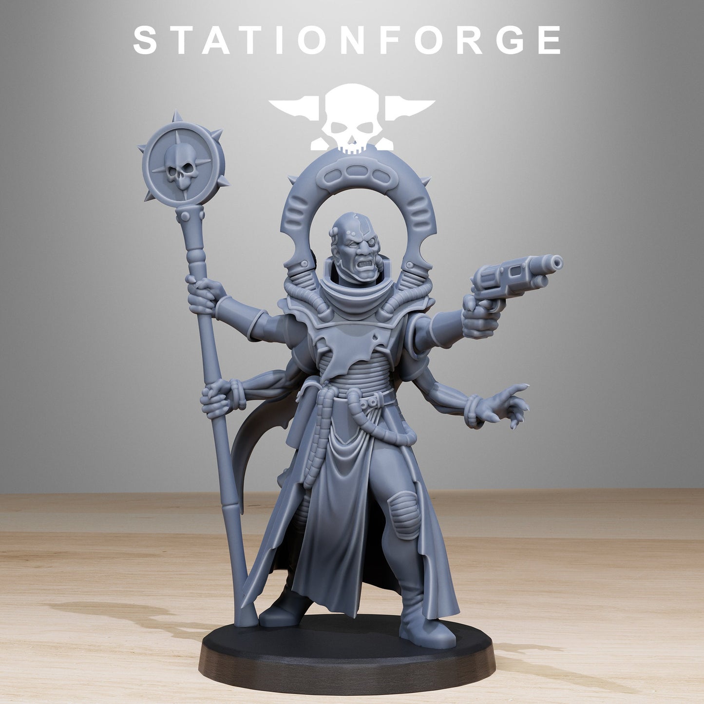 Xentari Cultist | StationForge | 12K Prints