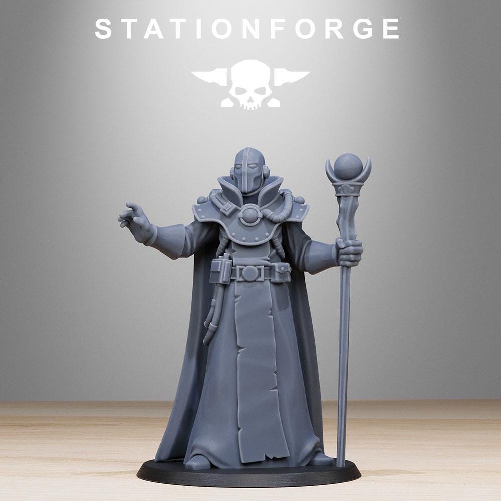 GrimCorp Elder | StationForge | 12K Prints
